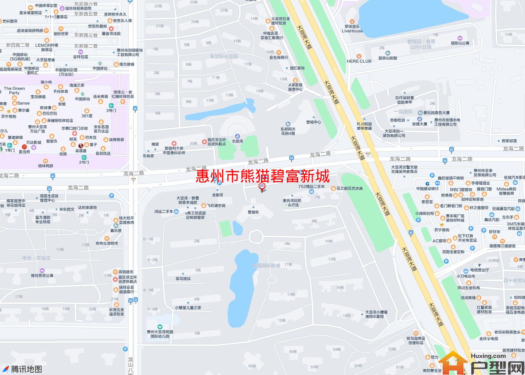 熊猫碧富新城小区 - 户型网