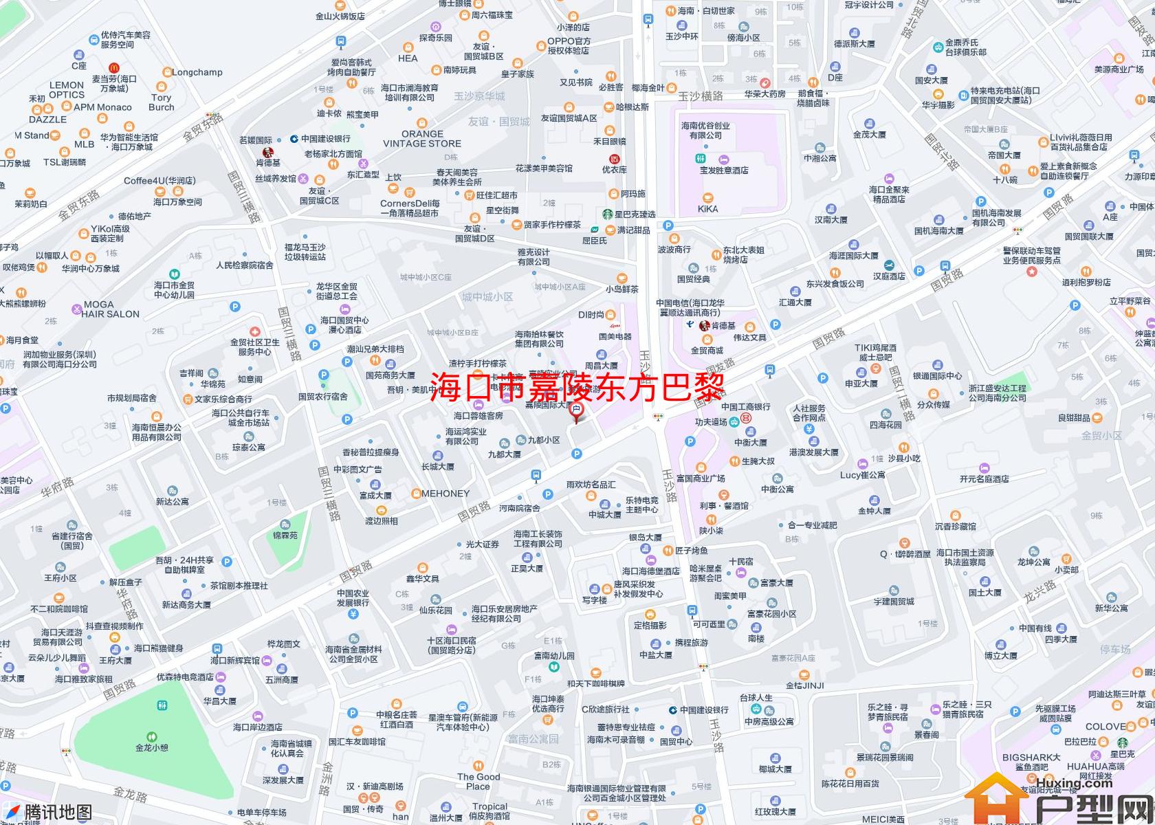 嘉陵东方巴黎小区 - 户型网