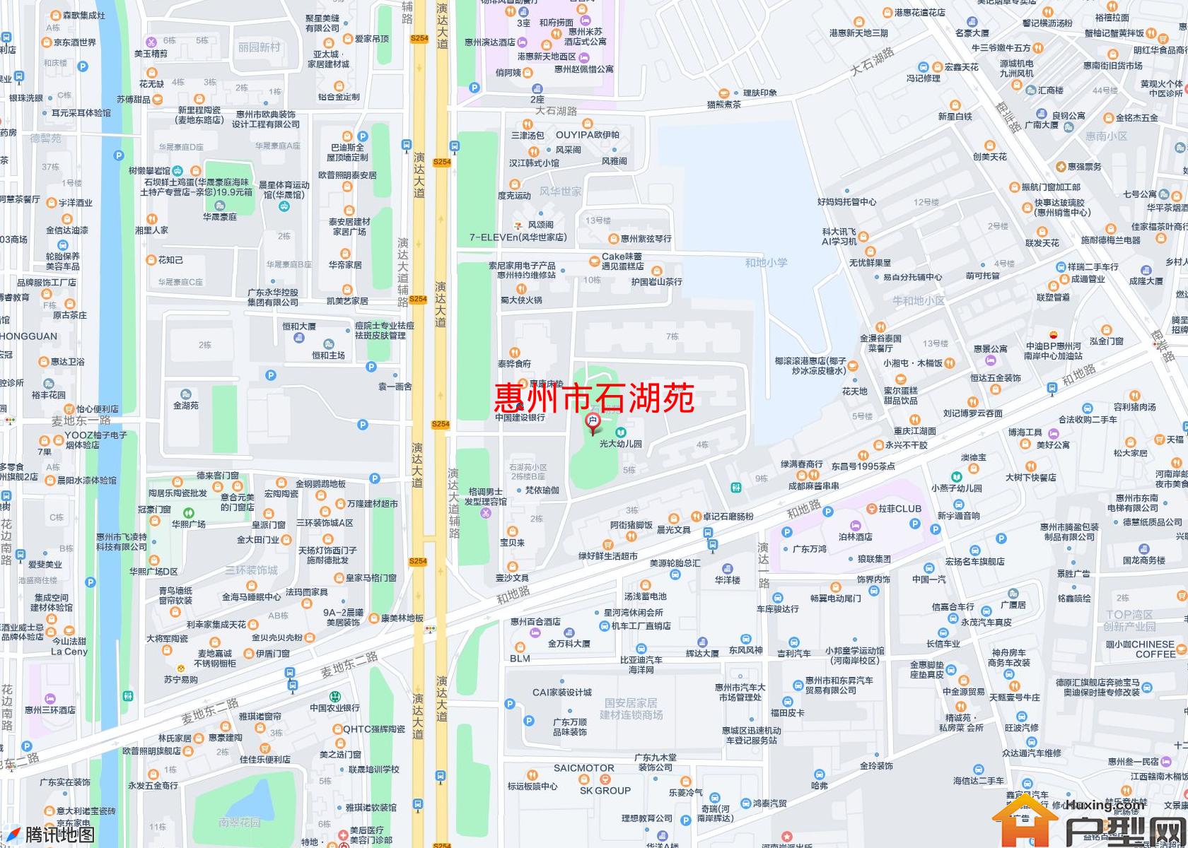 石湖苑小区 - 户型网