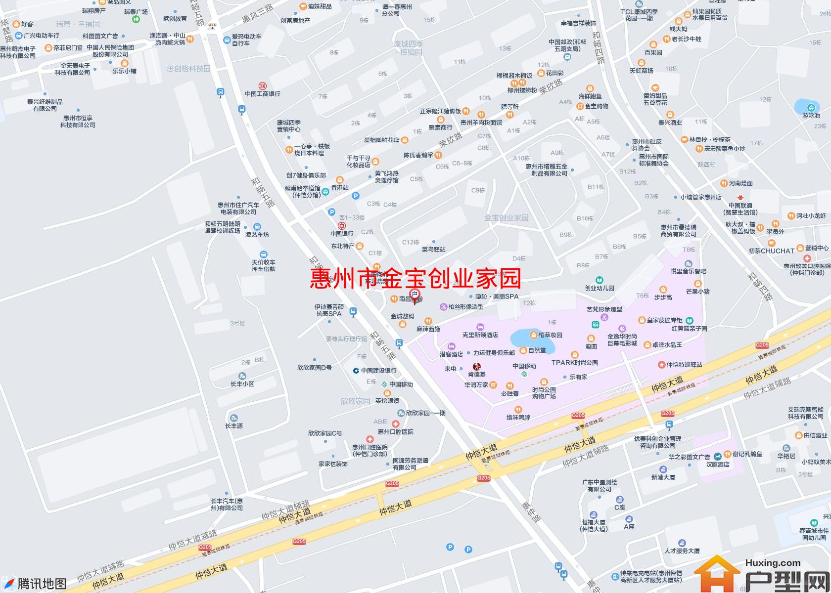 金宝创业家园小区 - 户型网