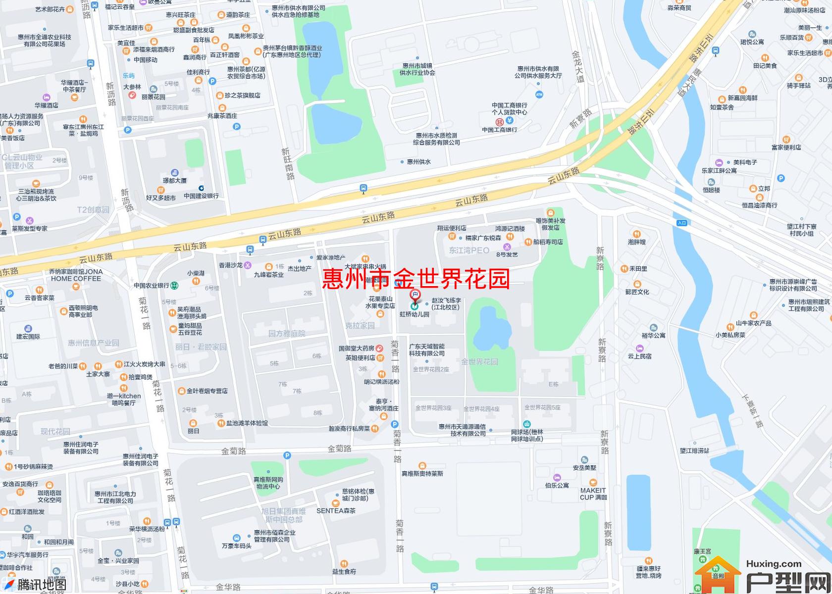 金世界花园小区 - 户型网