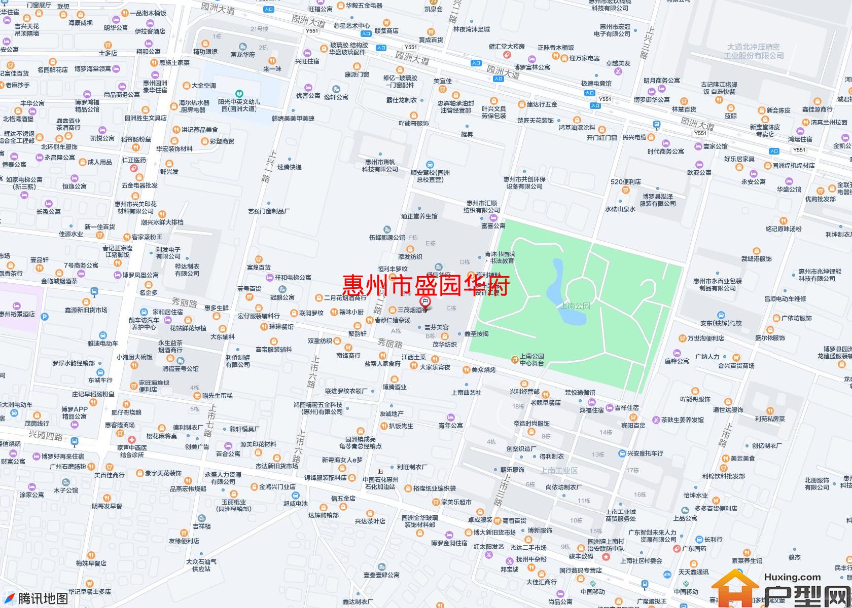 盛园华府小区 - 户型网 盛园华府小区 - 户型网