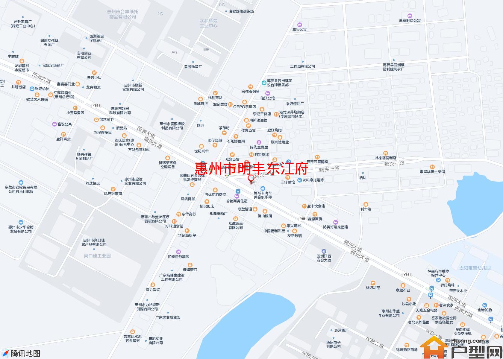 明丰东江府小区 - 户型网