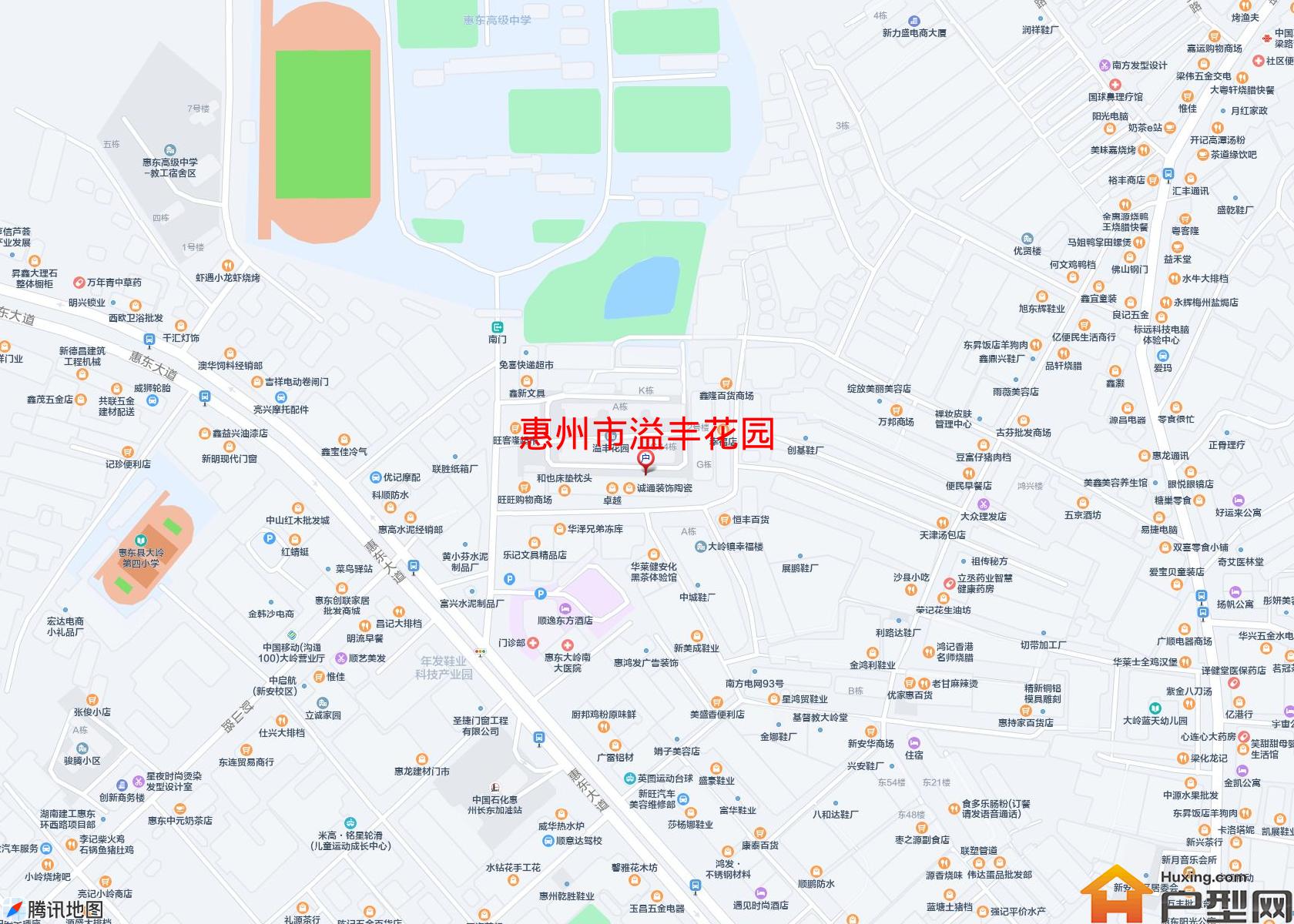 溢丰花园小区 - 户型网