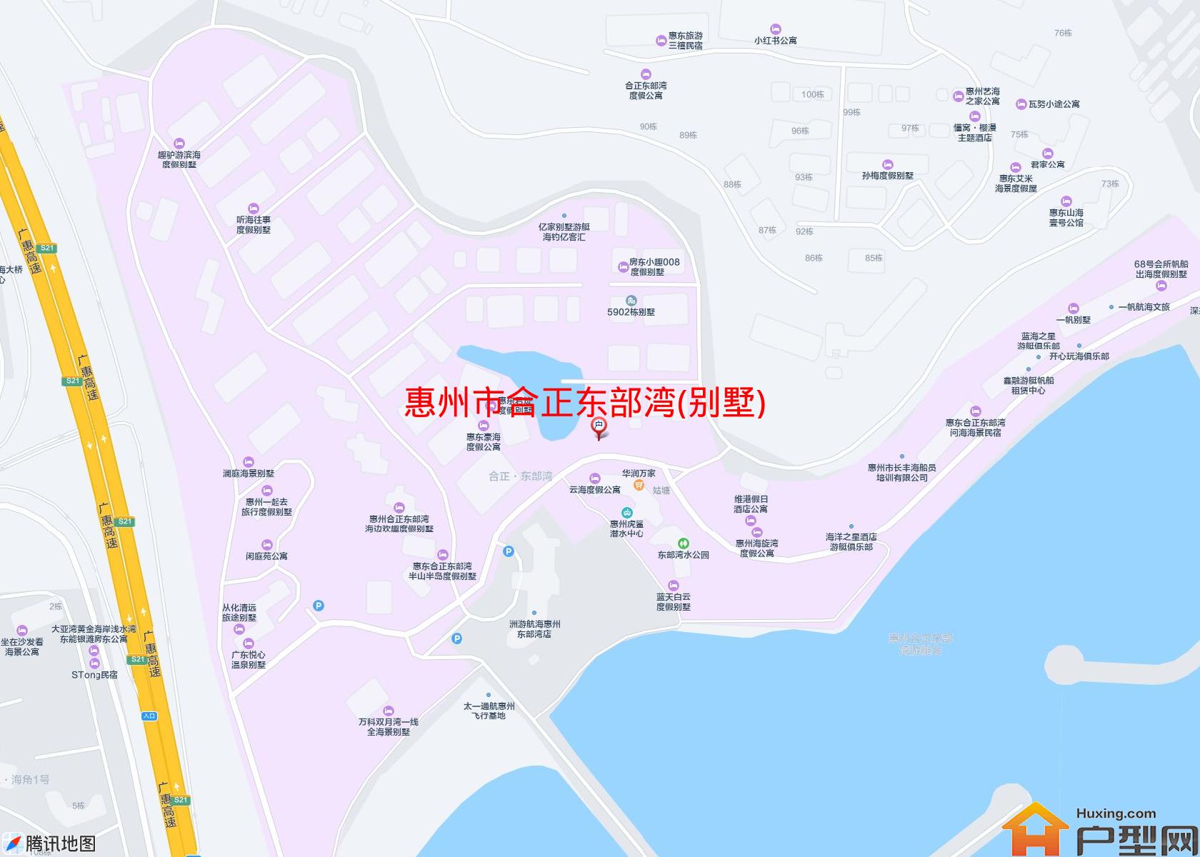 合正东部湾(别墅)小区 - 户型网