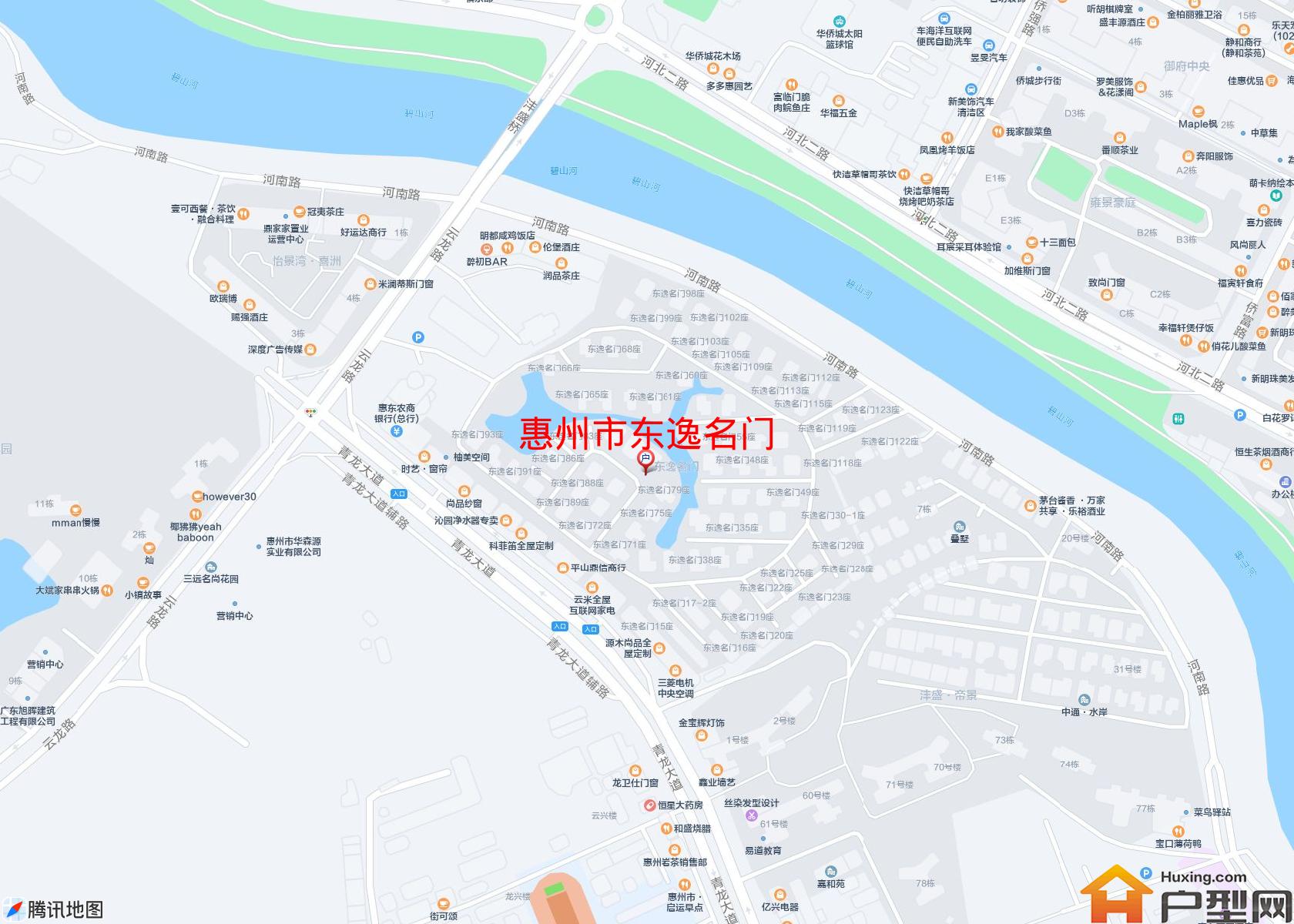 东逸名门小区 - 户型网
