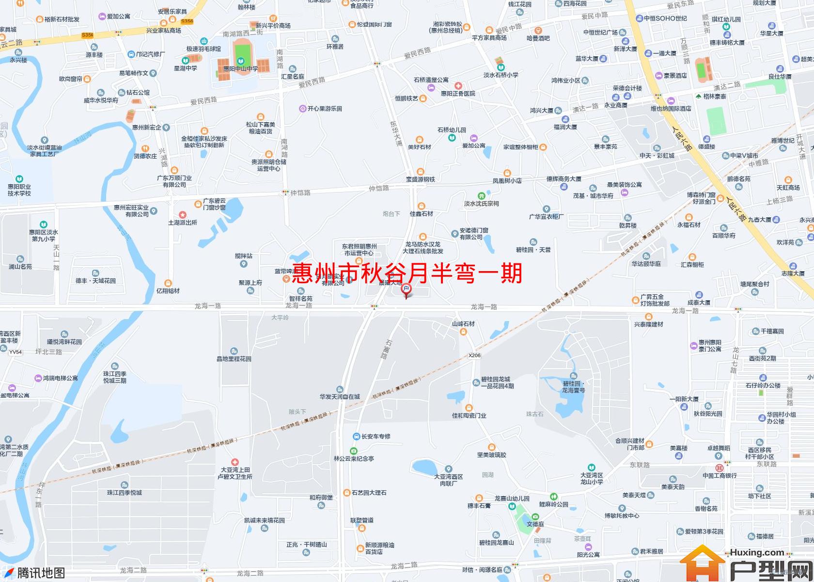秋谷月半弯一期小区 - 户型网