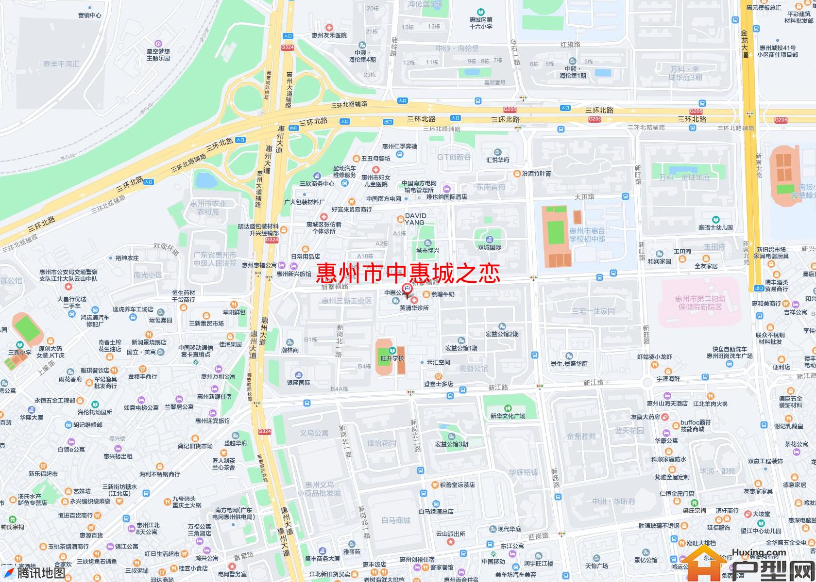 中惠城之恋小区 - 户型网