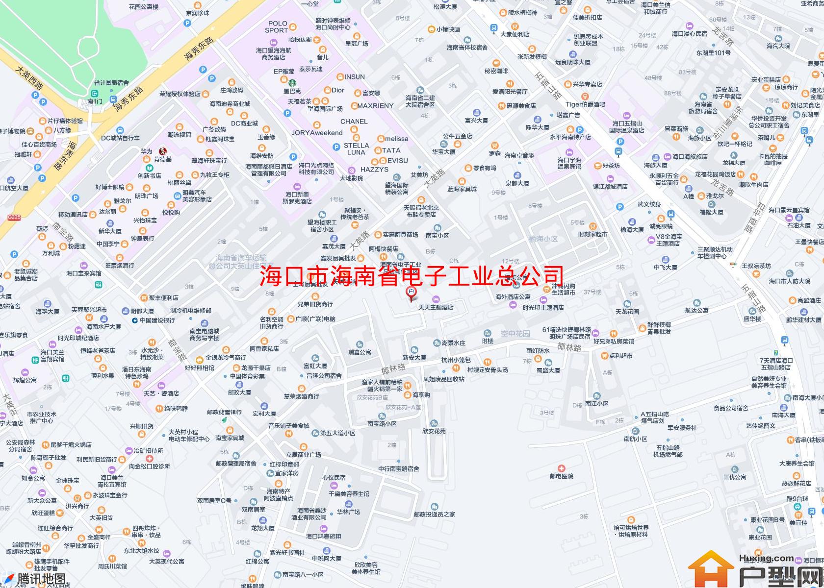 海南省电子工业总公司住宅区小区 - 户型网