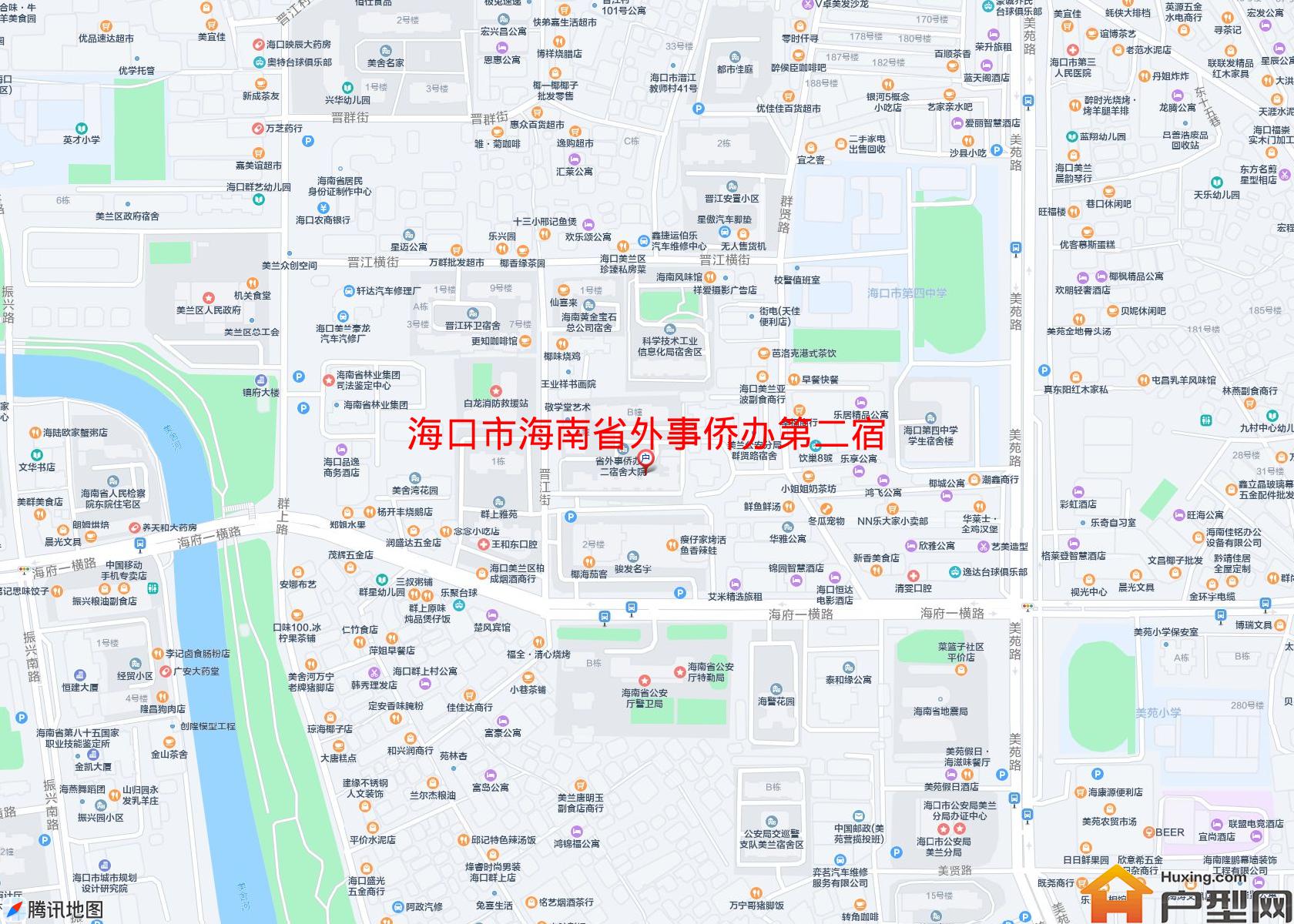 海南省外事侨办第二宿舍大院小区 - 户型网
