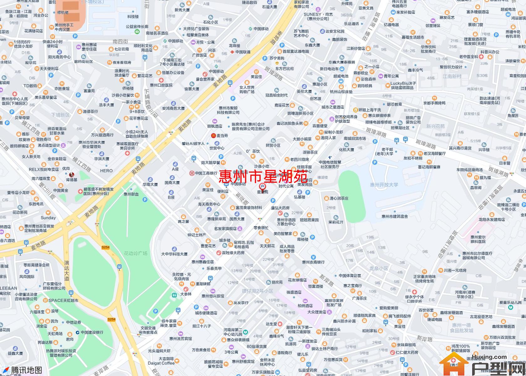 星湖苑小区 - 户型网