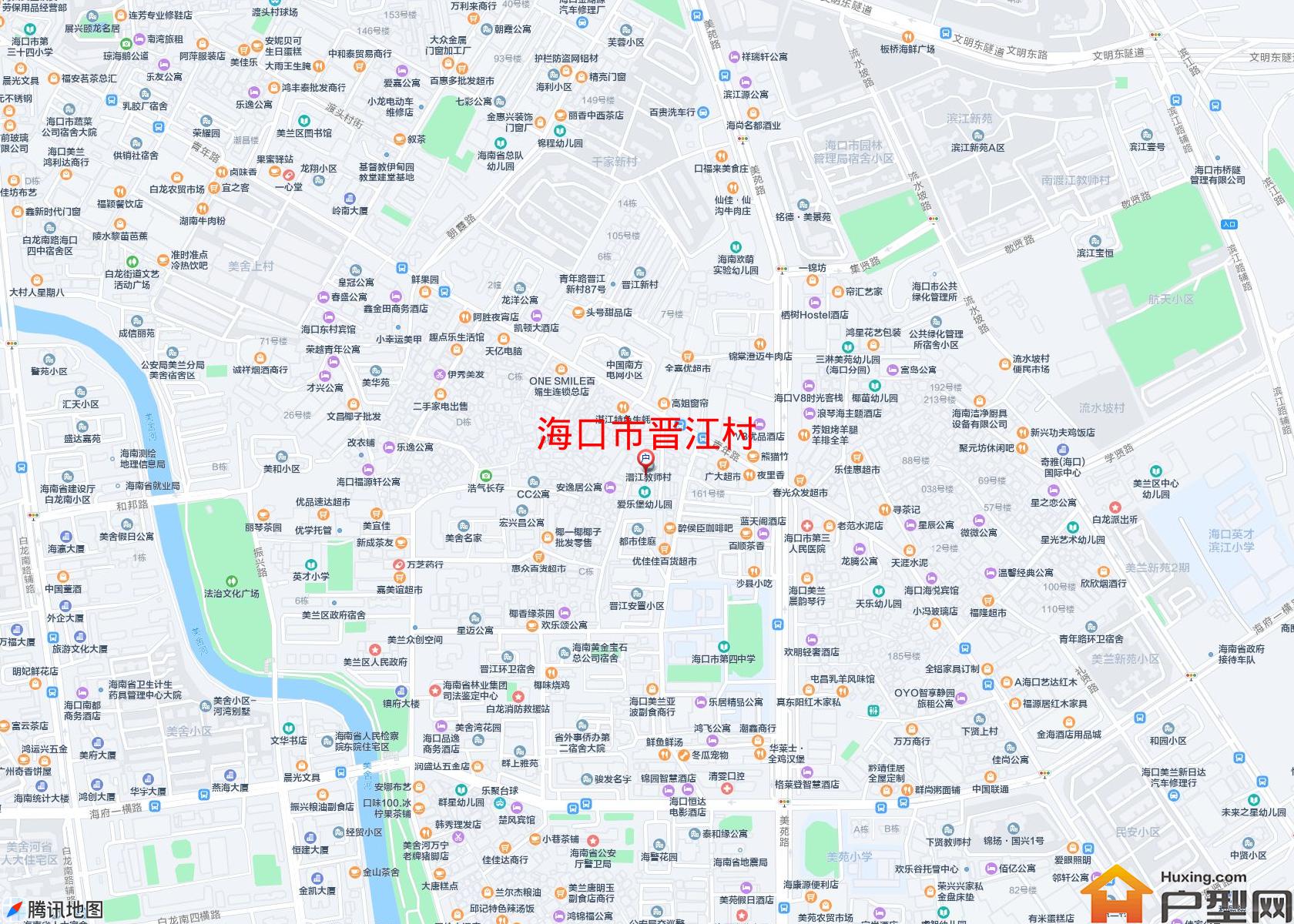 晋江村小区 - 户型网
