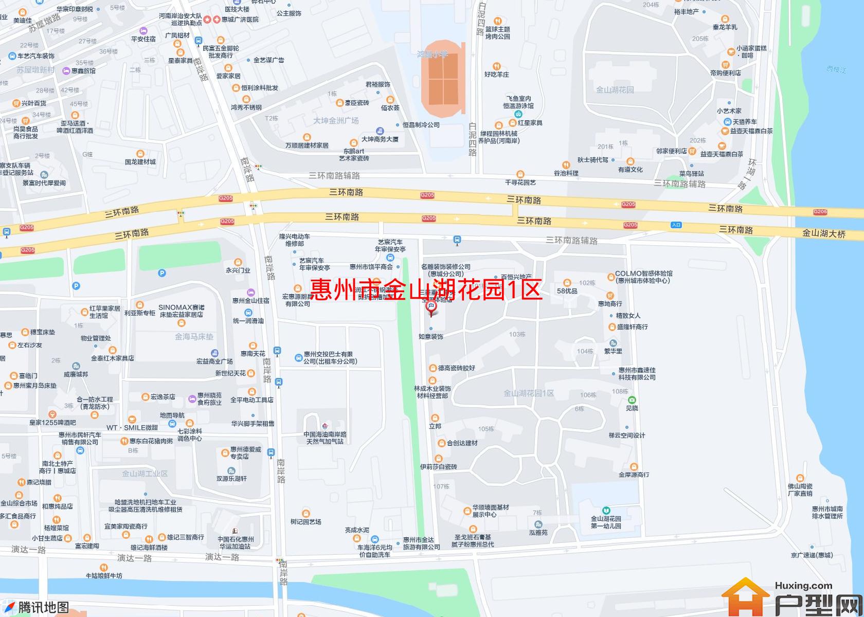 金山湖花园1区小区 - 户型网
