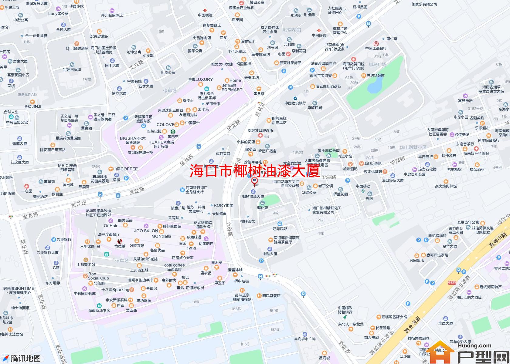 椰树油漆大厦小区 - 户型网
