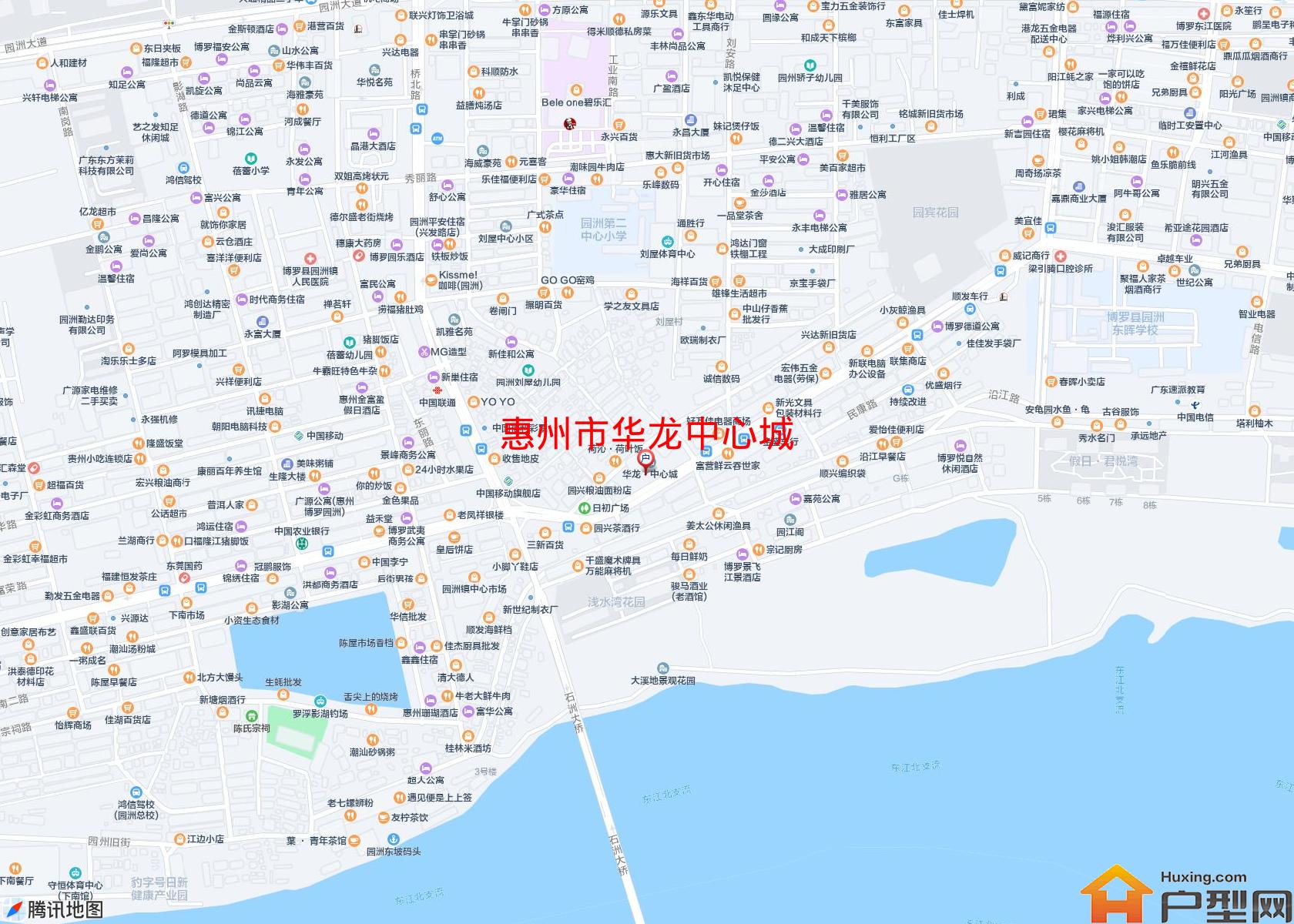 华龙中心城小区 - 户型网
