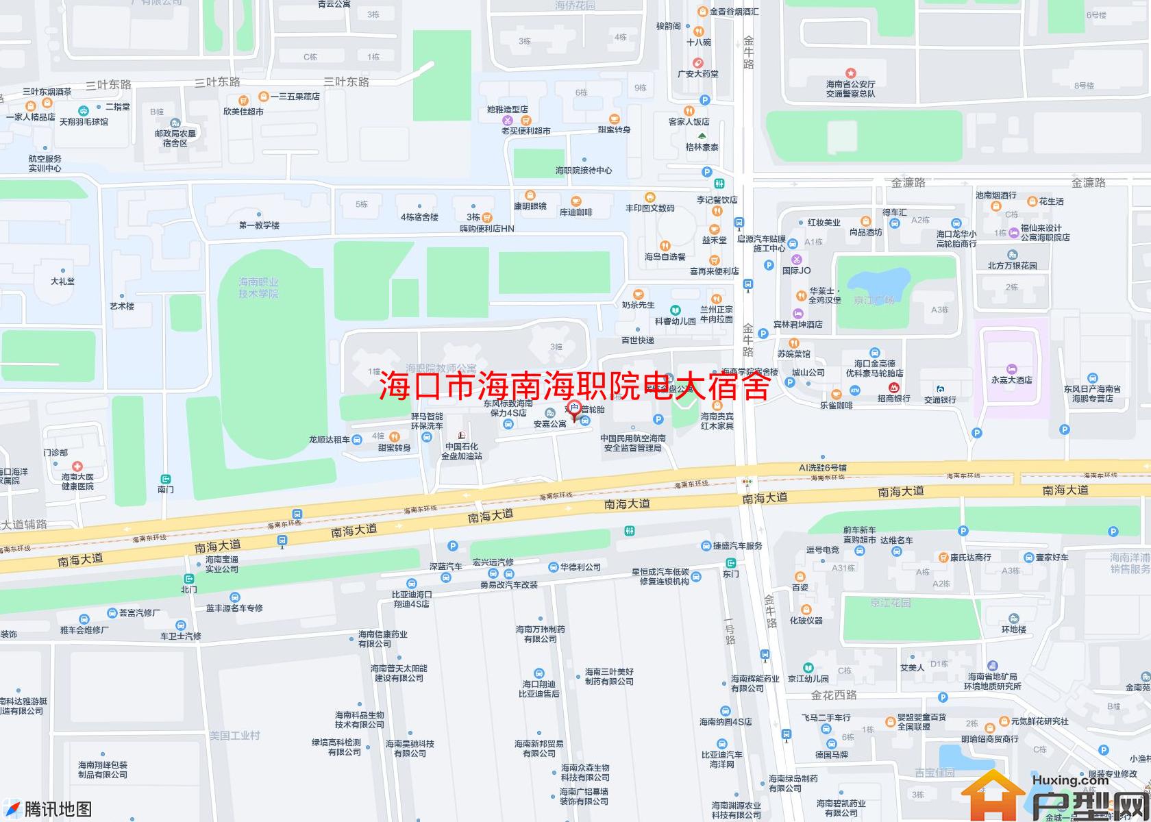 海南海职院电大宿舍小区 - 户型网