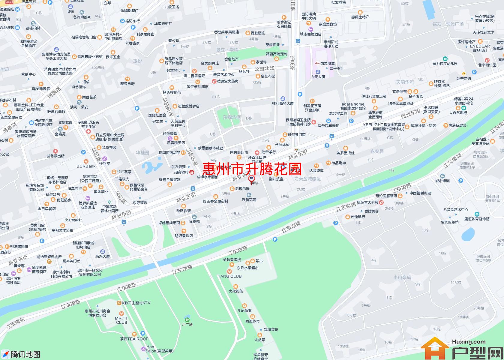 升腾花园小区 - 户型网