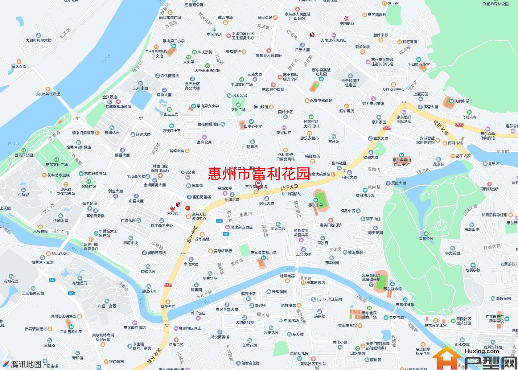富利花园小区 - 户型网