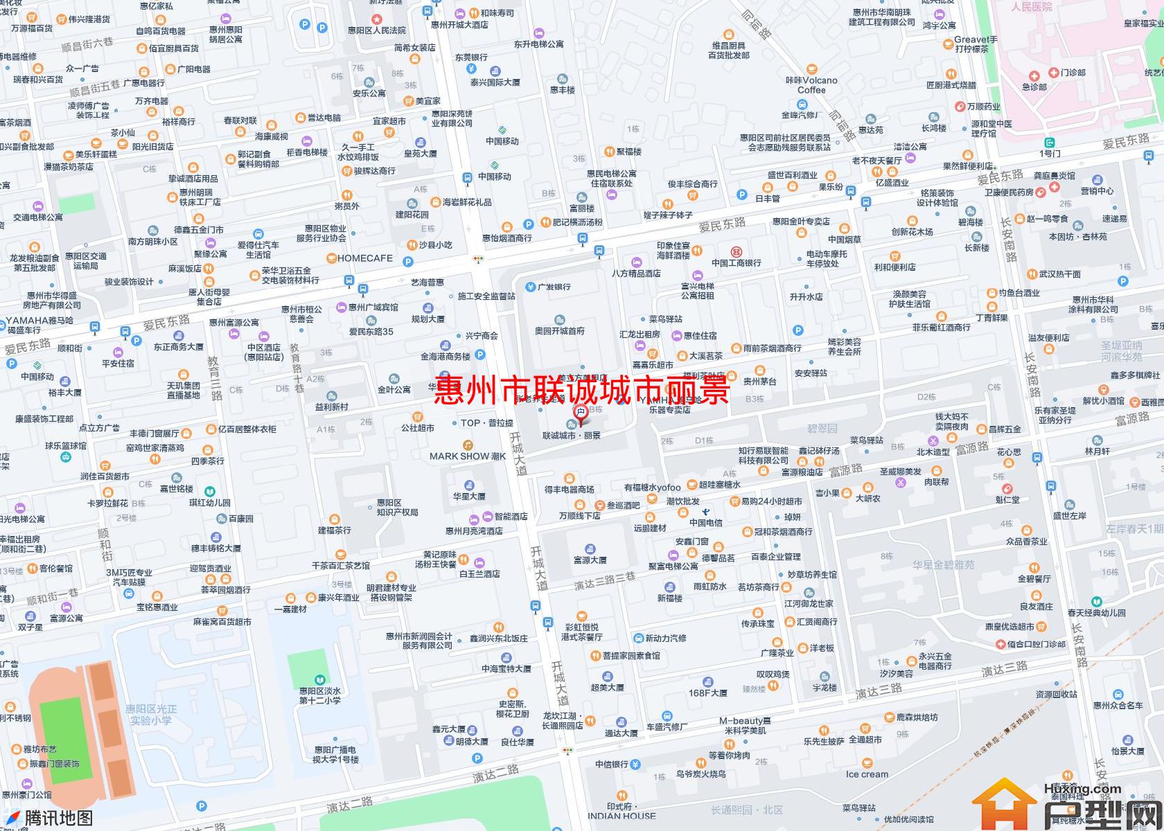 联诚城市丽景小区 - 户型网