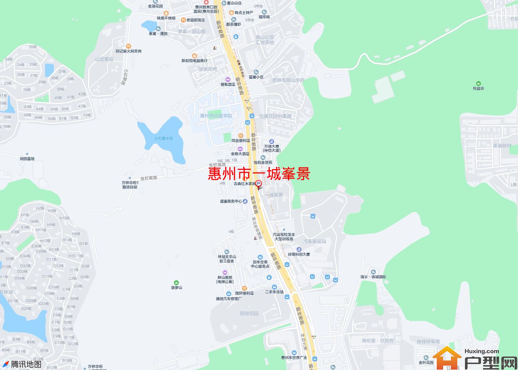 一城峯景小区 - 户型网
