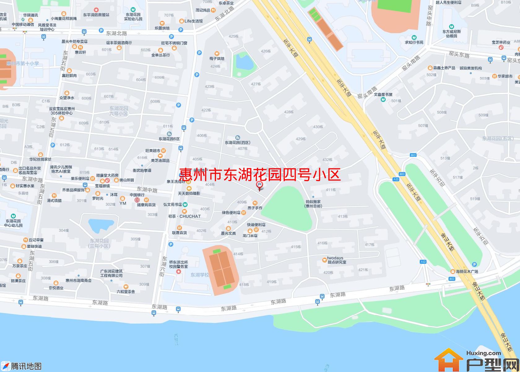 东湖花园四号小区小区 - 户型网