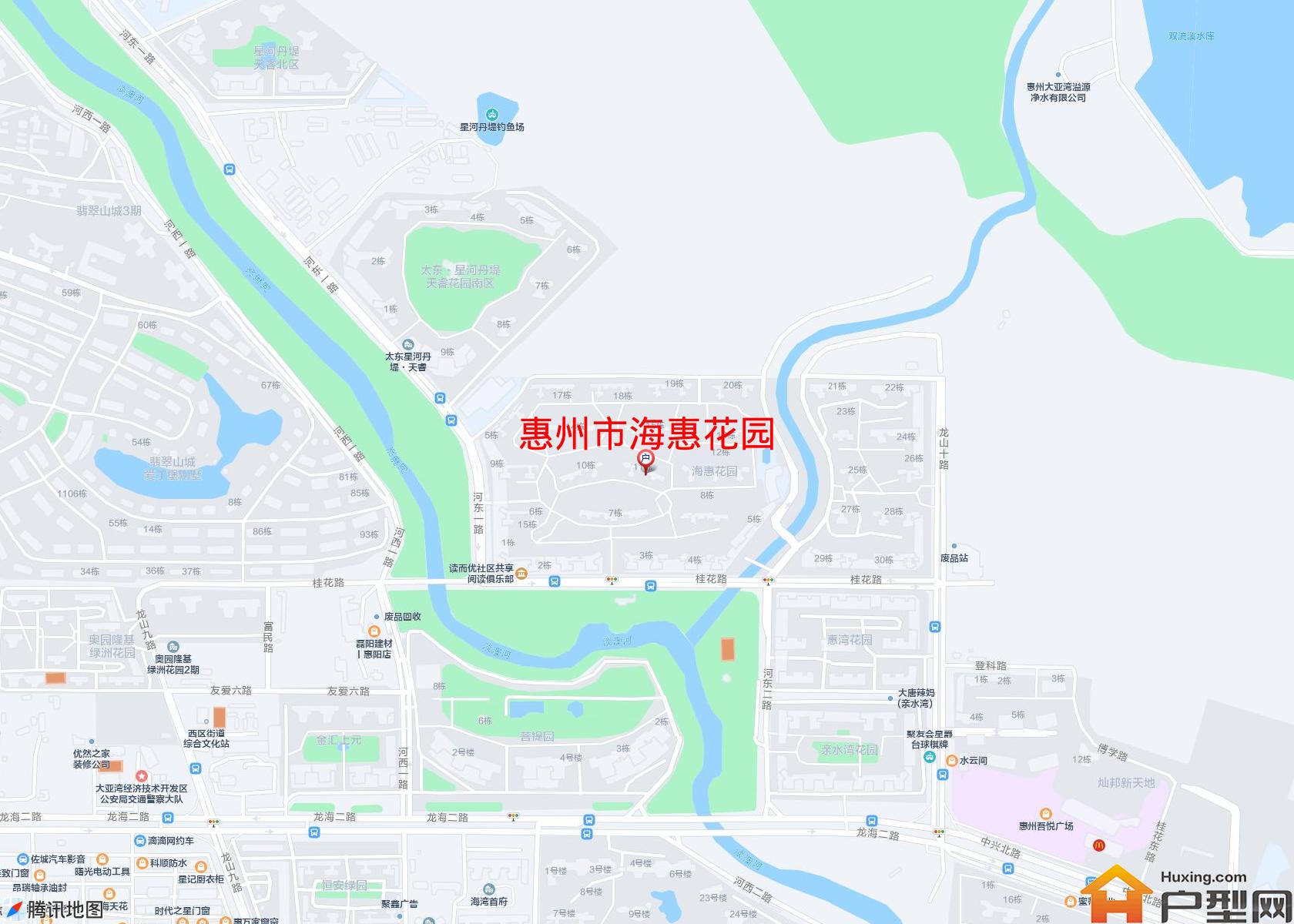 海惠花园小区 - 户型网
