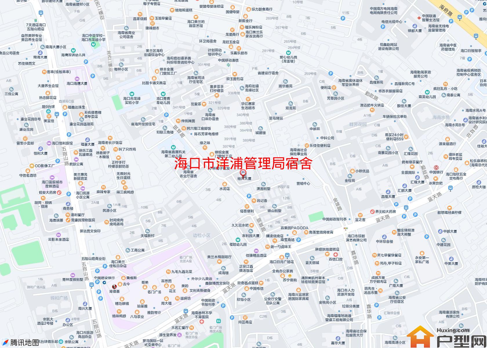 洋浦管理局宿舍小区 - 户型网