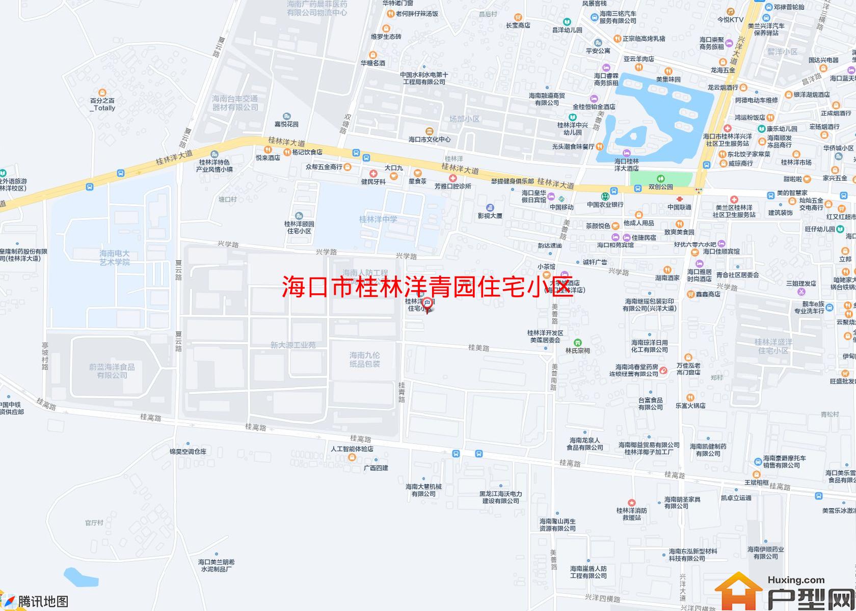桂林洋青园住宅小区小区 - 户型网