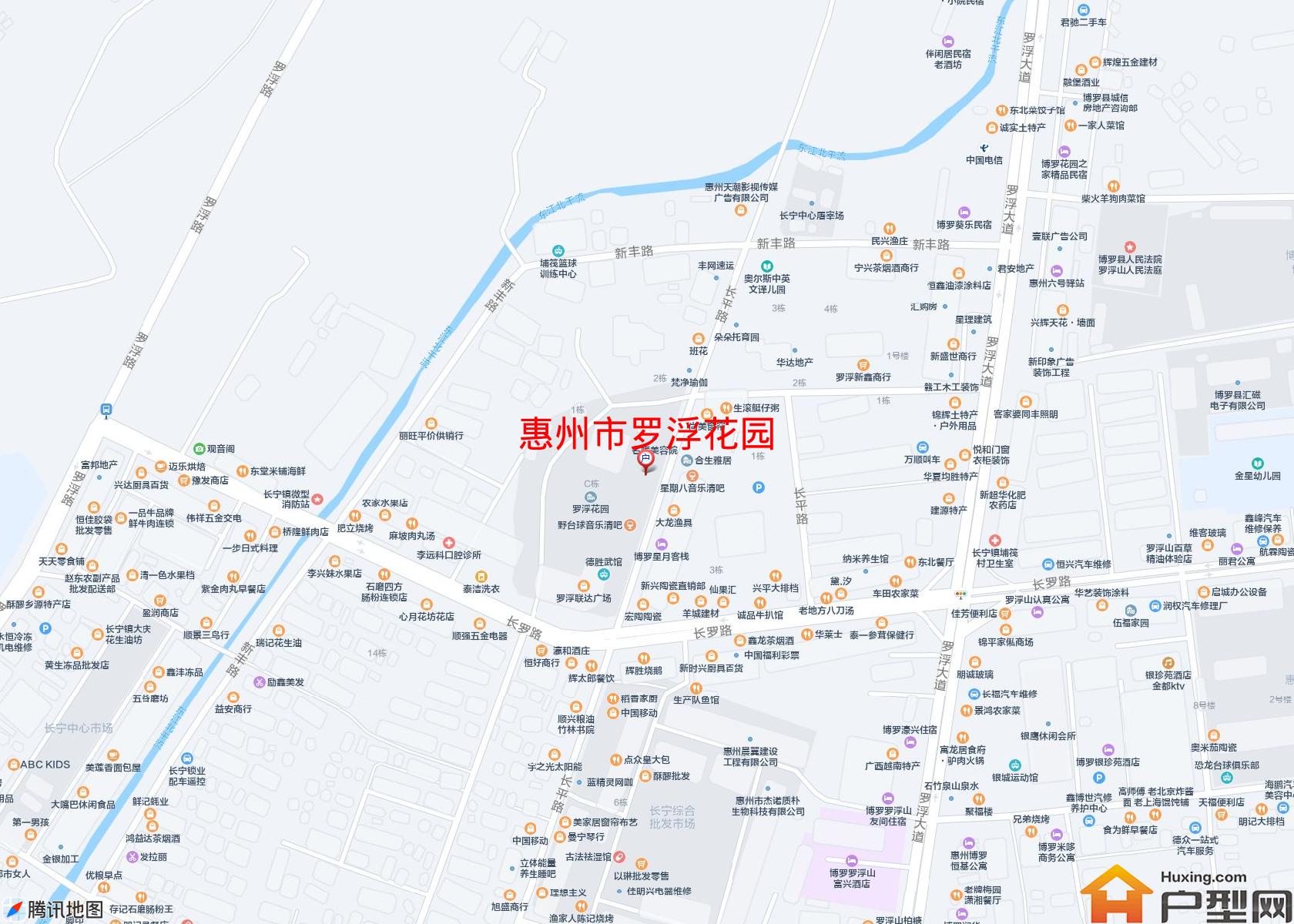 罗浮花园小区 - 户型网