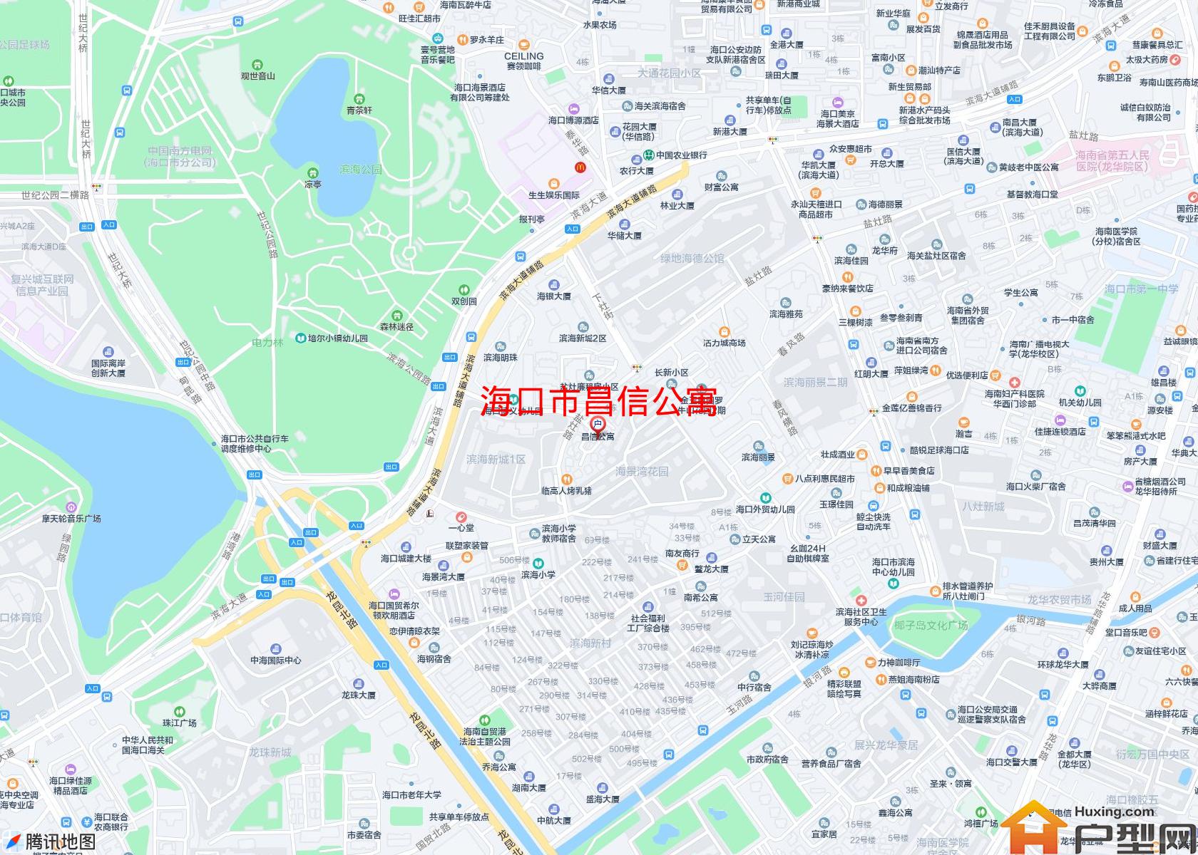 昌信公寓小区 - 户型网