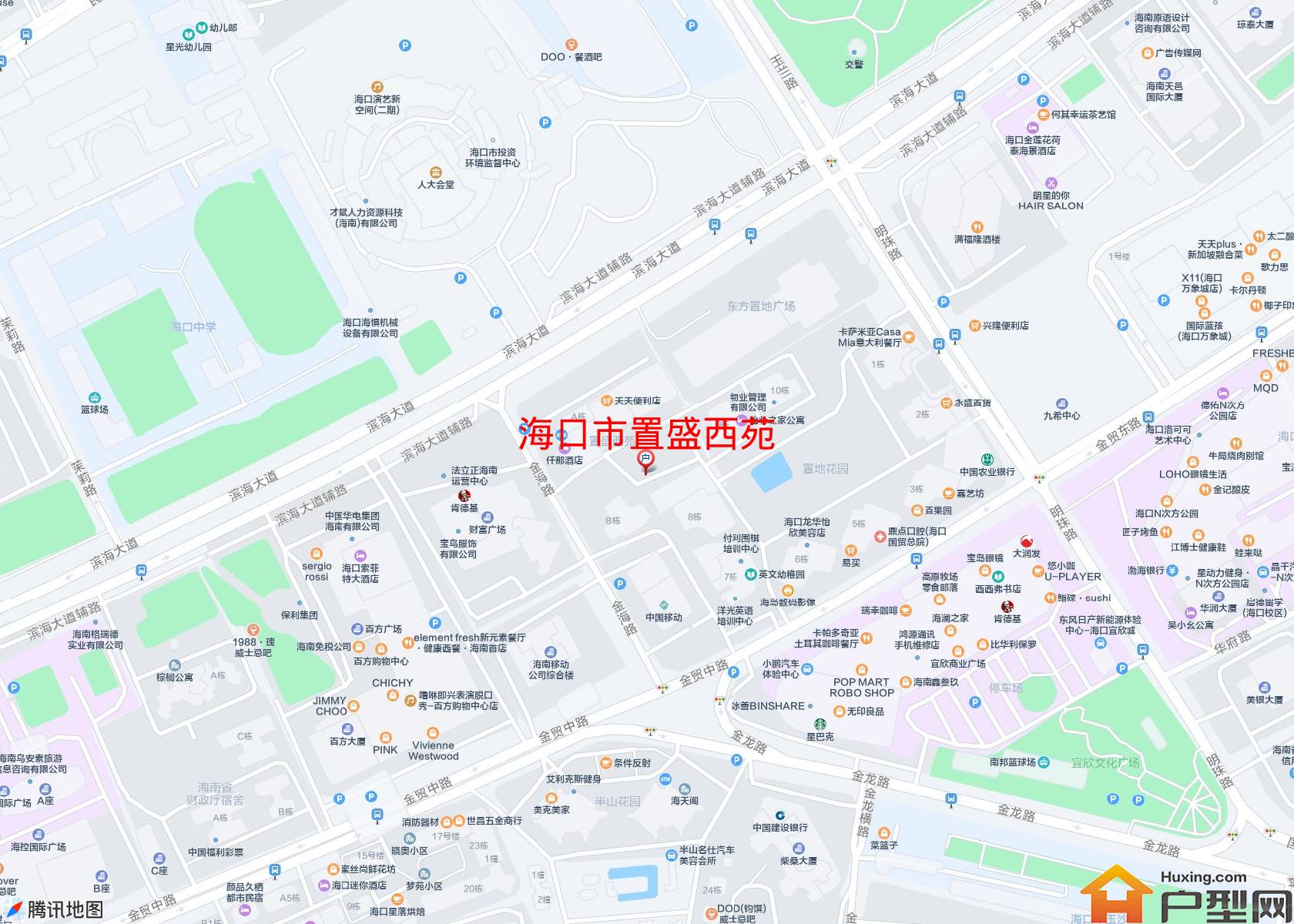 置盛西苑小区 - 户型网