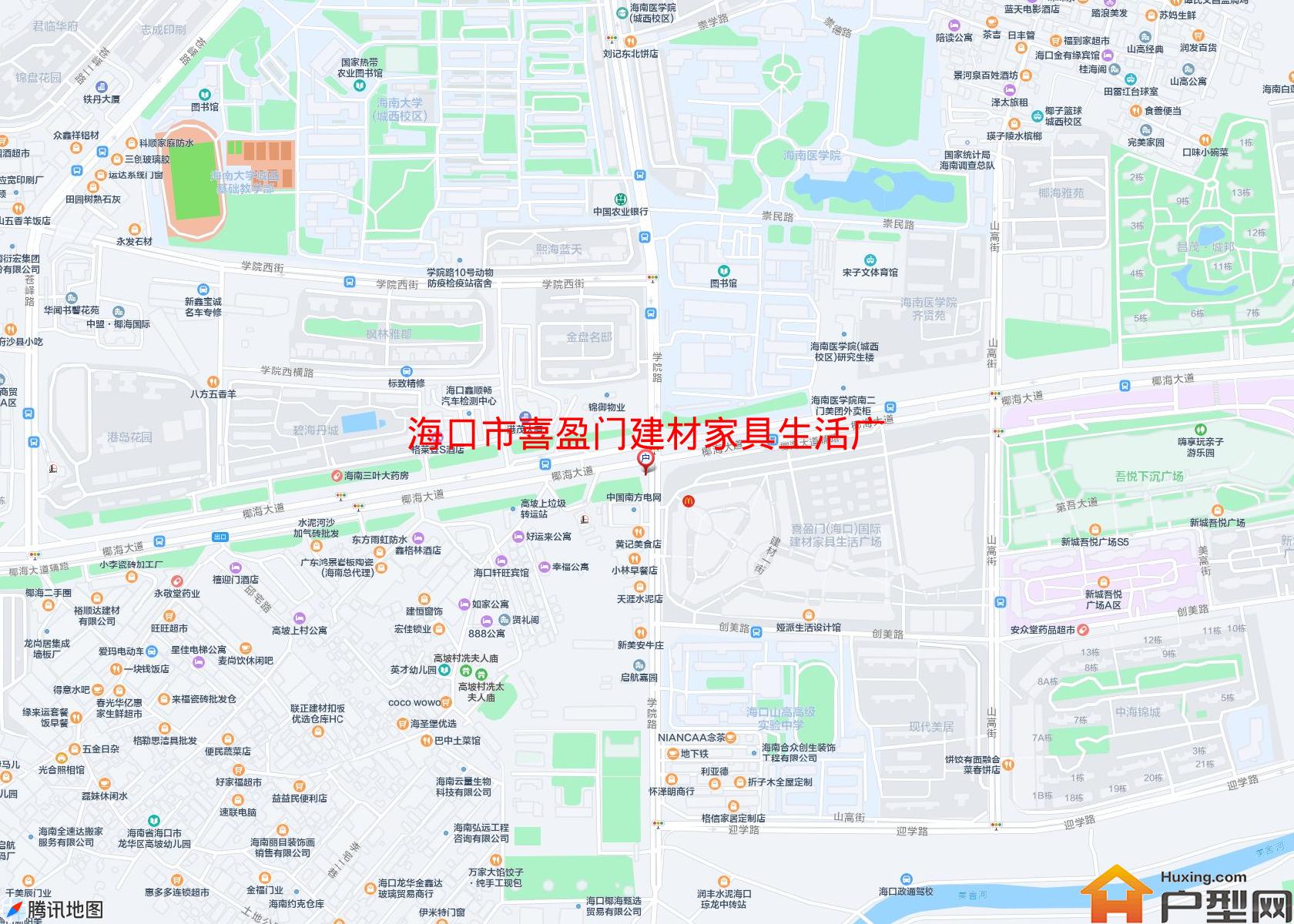 喜盈门建材家具生活广场小区 - 户型网 喜盈门建材家具生活广场小区 - 户型网