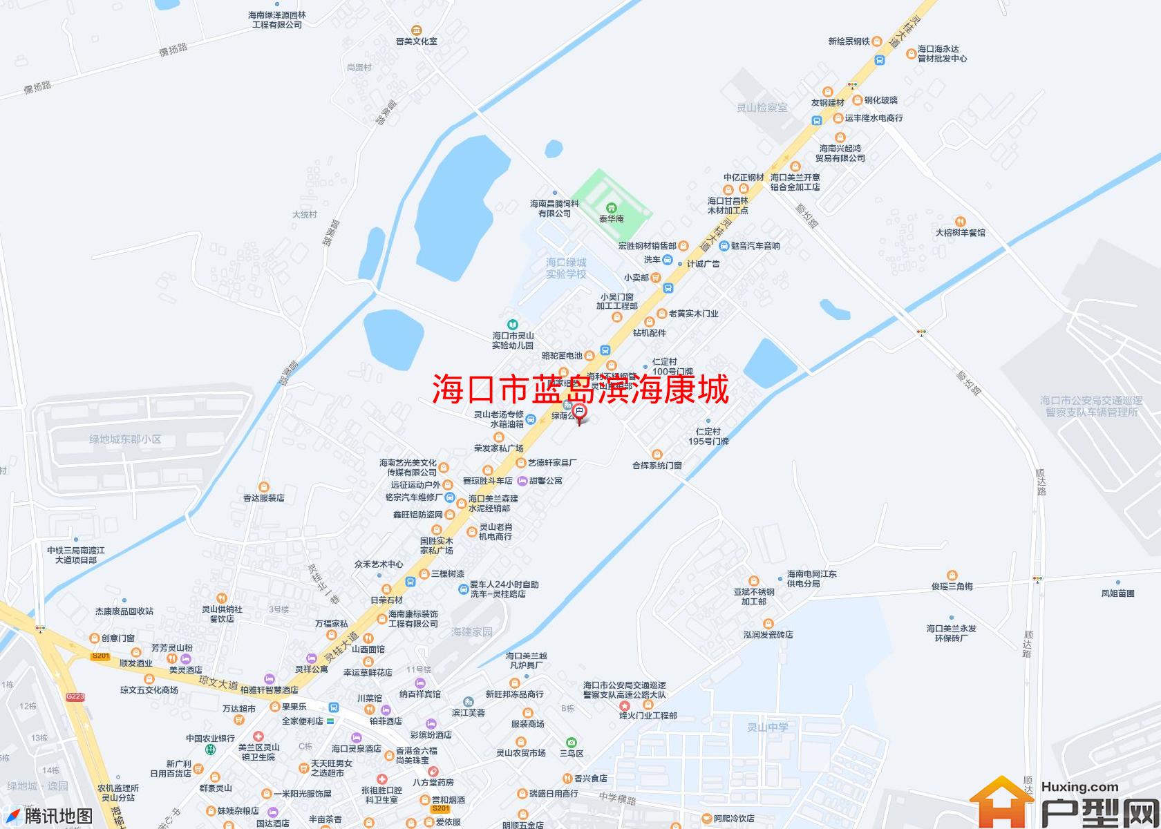 蓝岛滨海康城小区 - 户型网