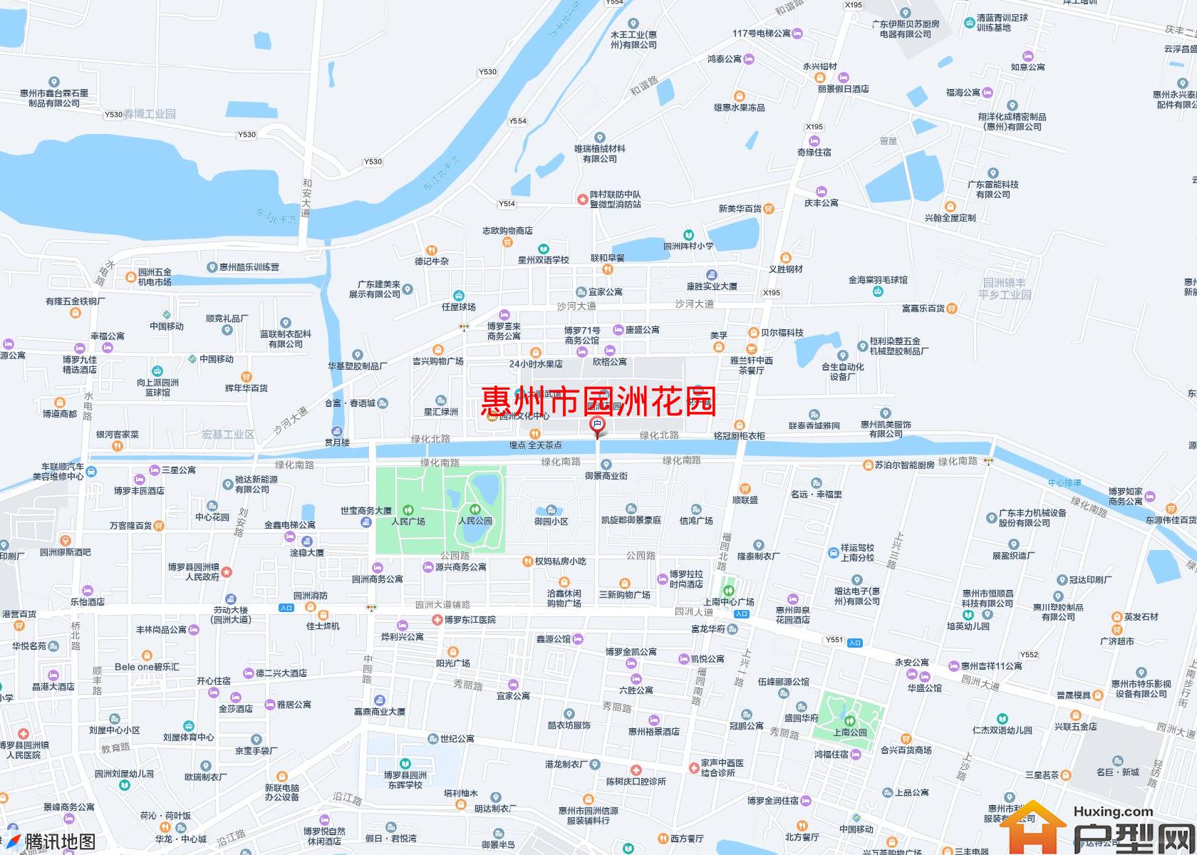 园洲花园小区 - 户型网