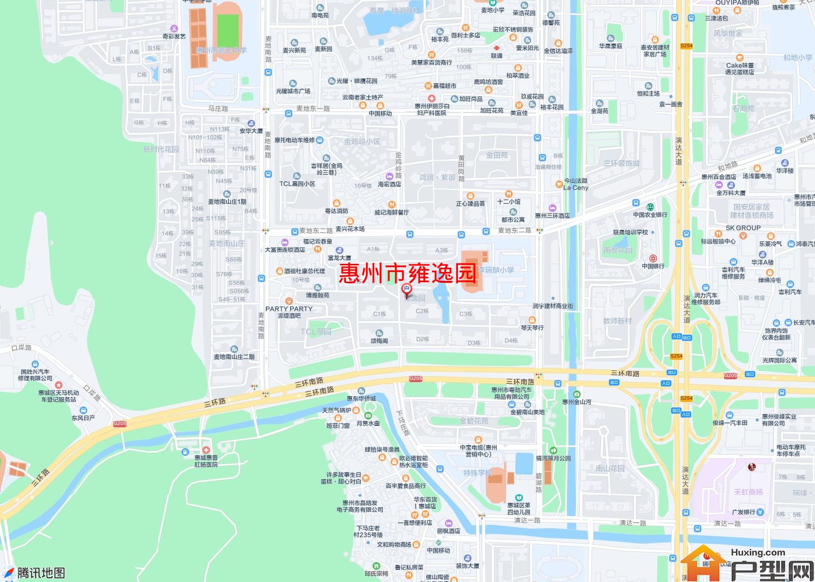 雍逸园小区 - 户型网