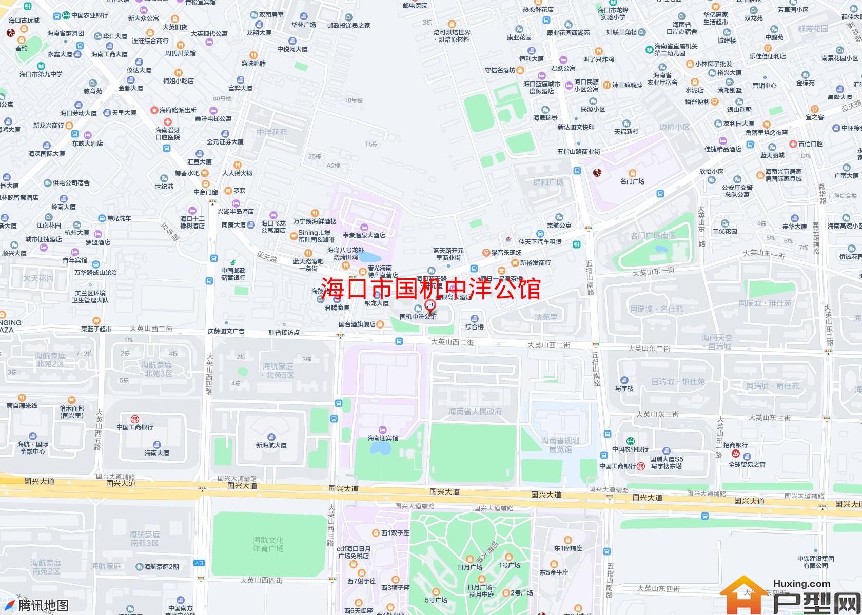 国机中洋公馆小区 - 户型网