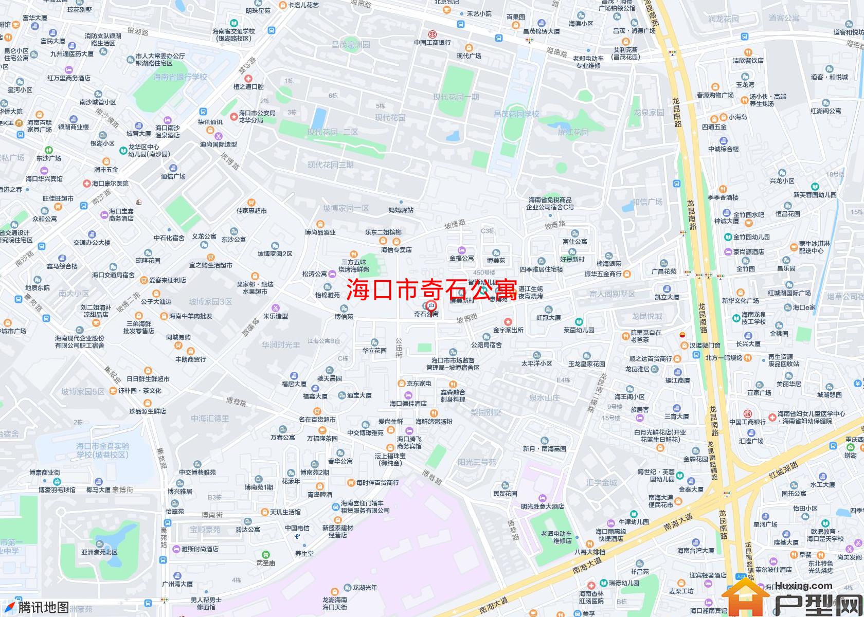 奇石公寓小区 - 户型网