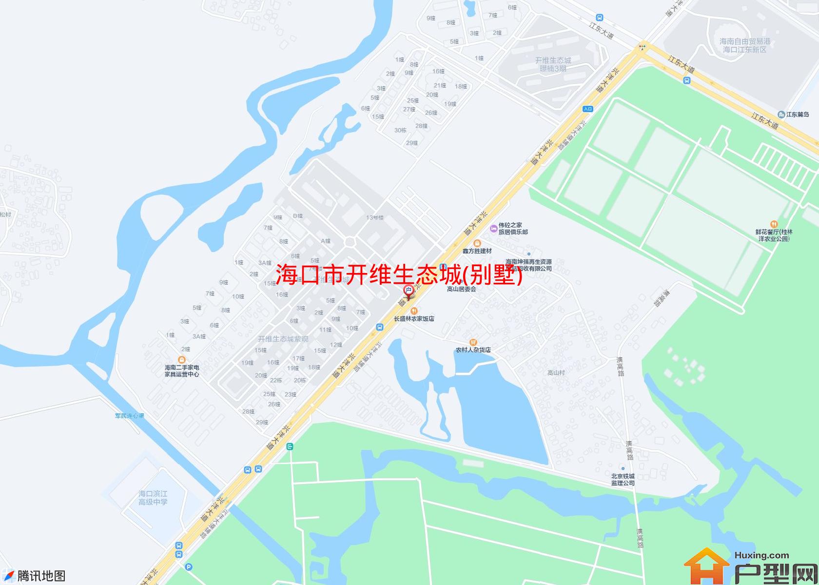 开维生态城(别墅)小区 - 户型网 开维生态城(别墅)小区 - 户型网