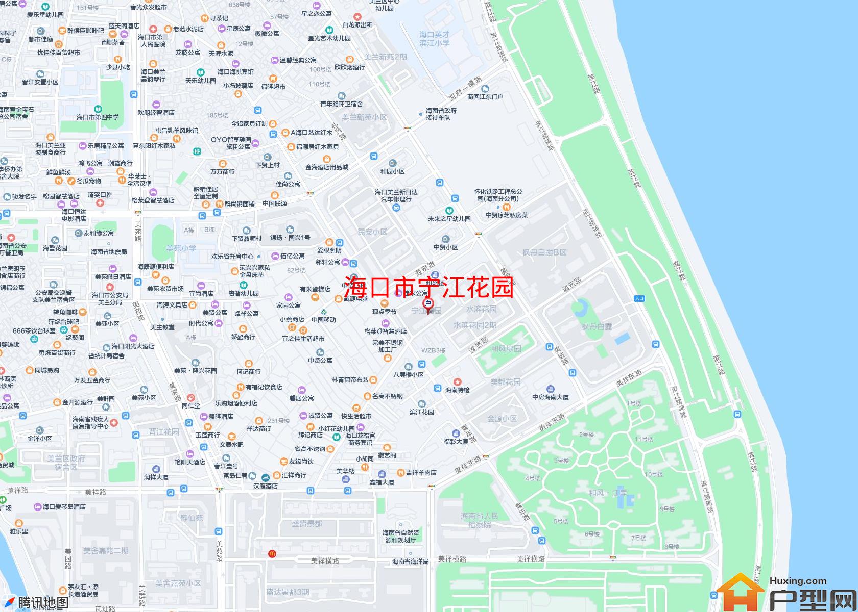 宁江花园小区 - 户型网