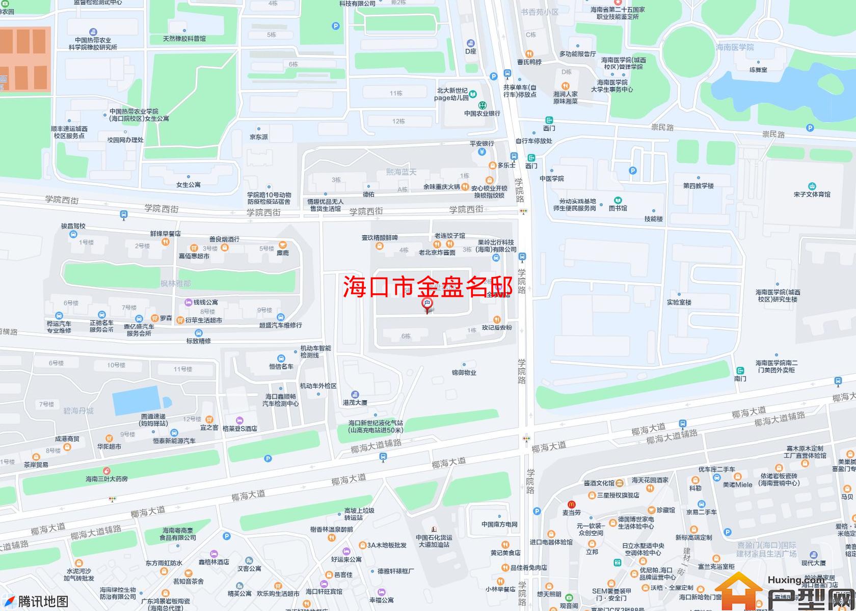 金盘名邸小区 - 户型网