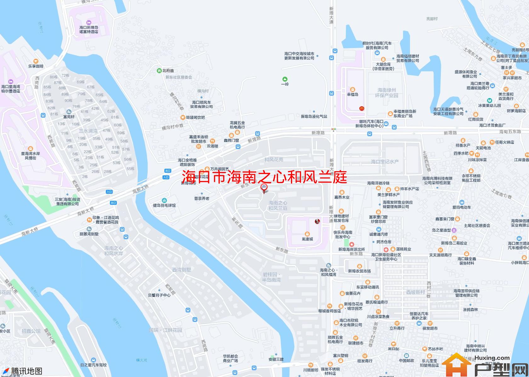 海南之心和风兰庭小区 - 户型网