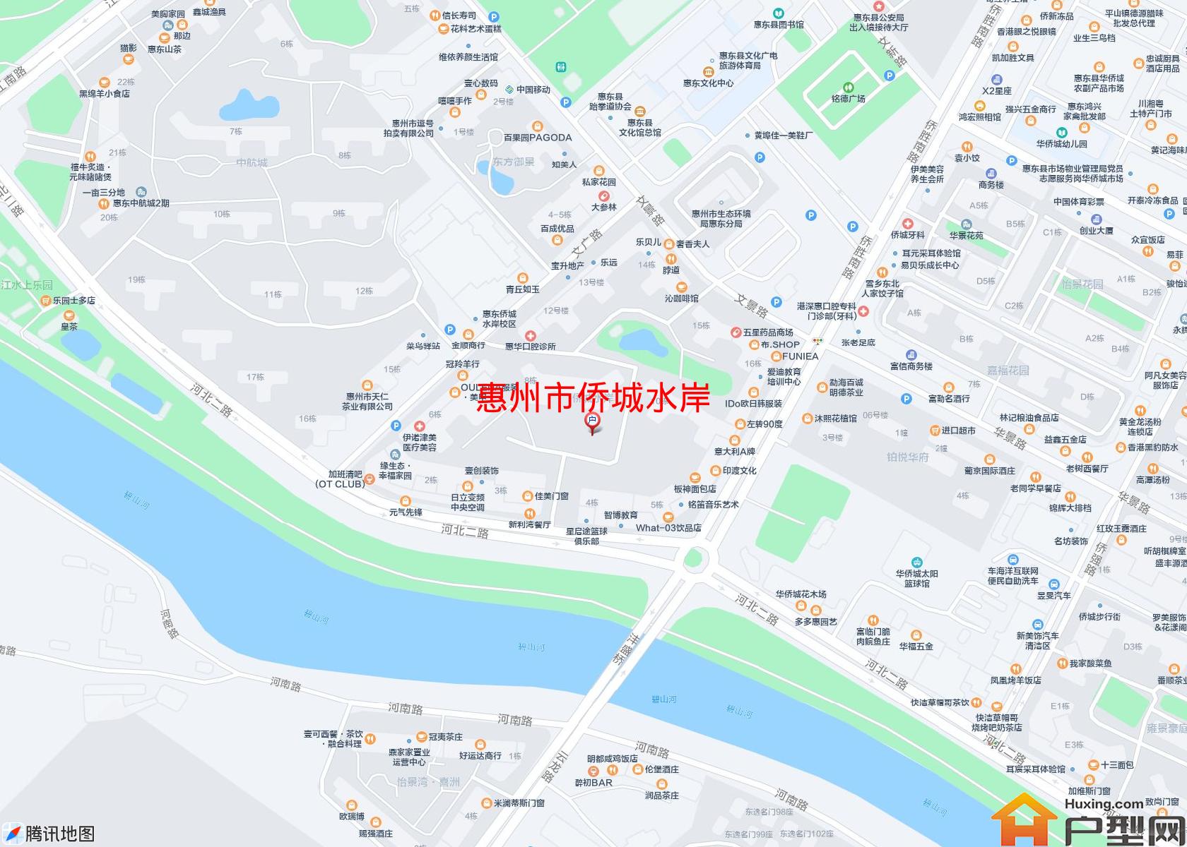 侨城水岸小区 - 户型网