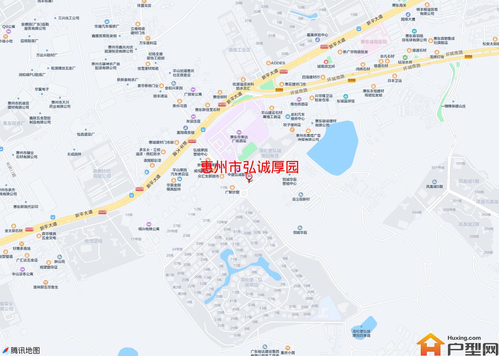 弘诚厚园小区 - 户型网