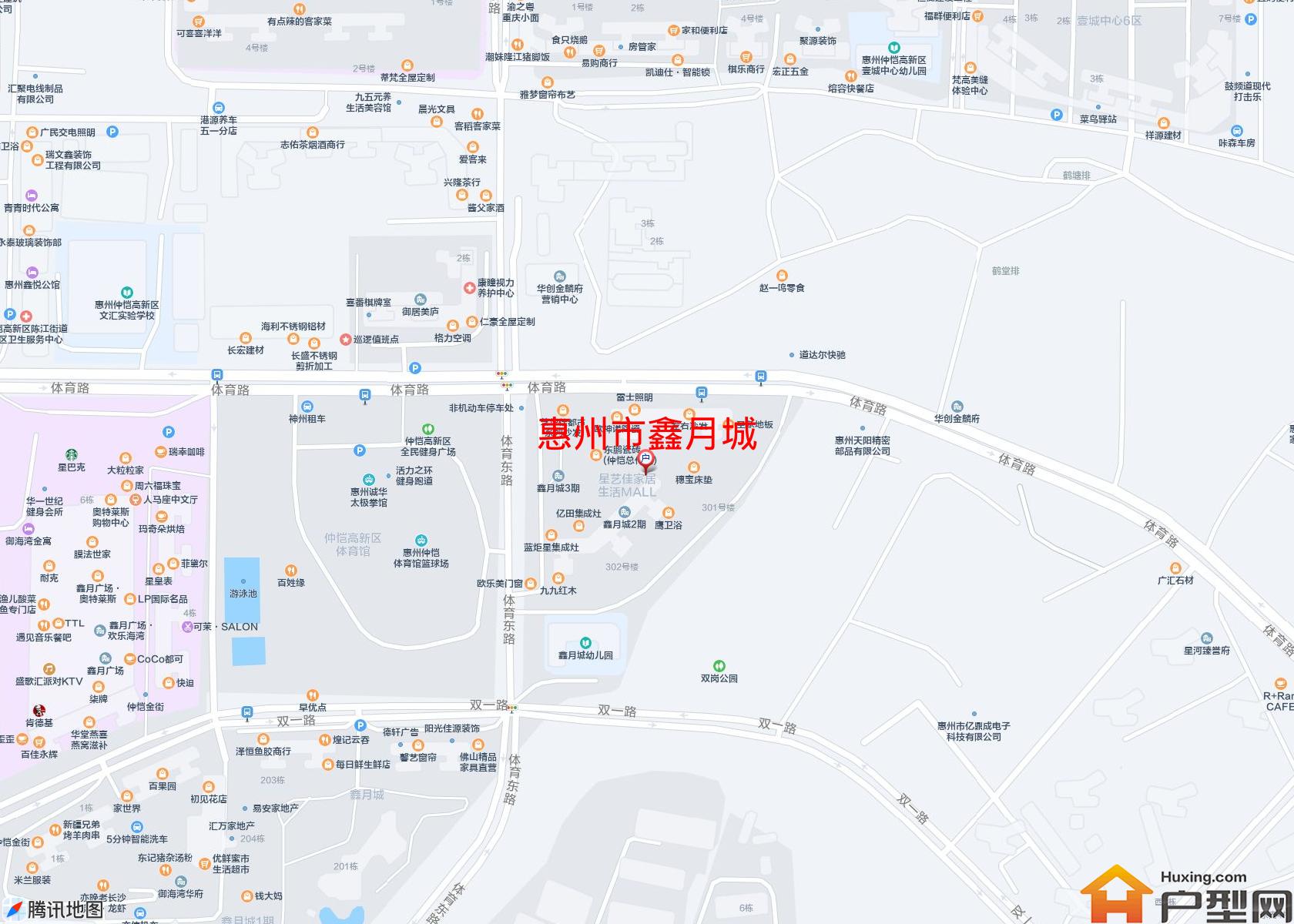鑫月城小区 - 户型网
