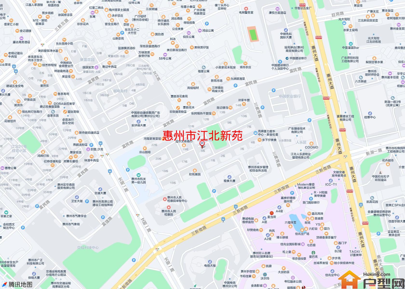 江北新苑小区 - 户型网