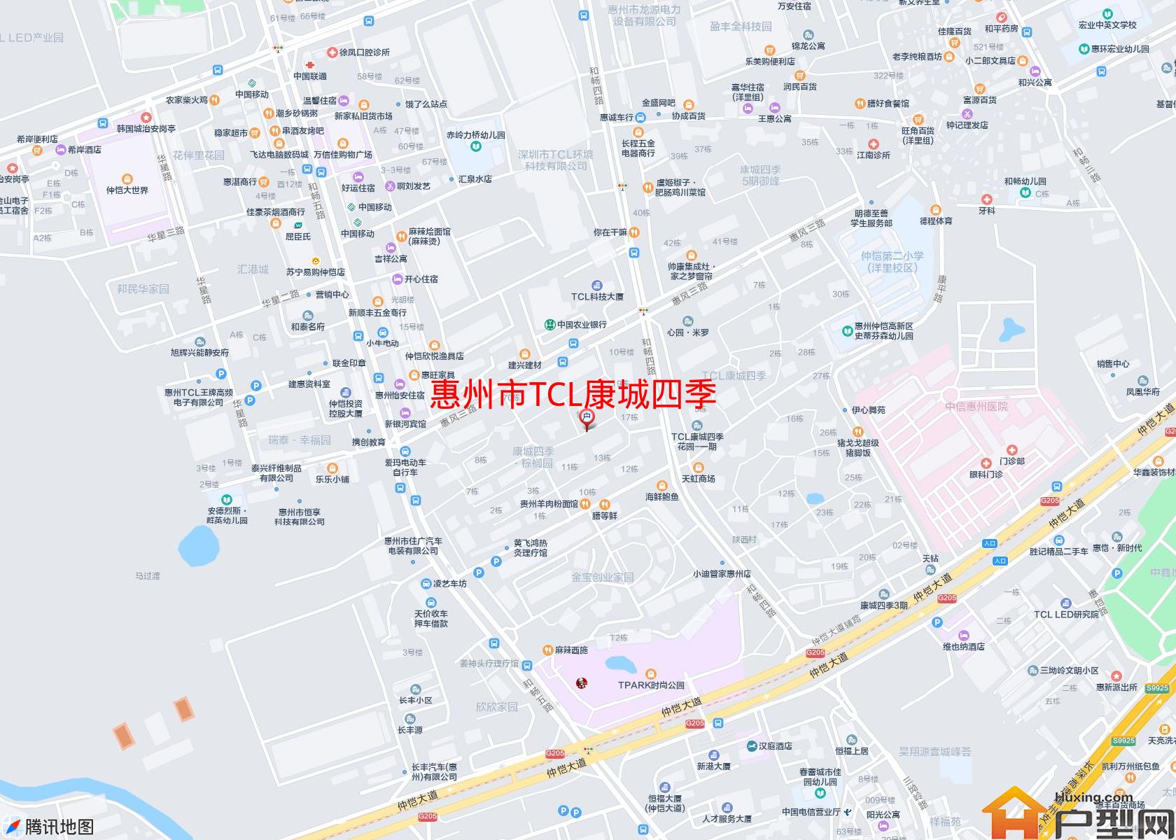 TCL康城四季小区 - 户型网