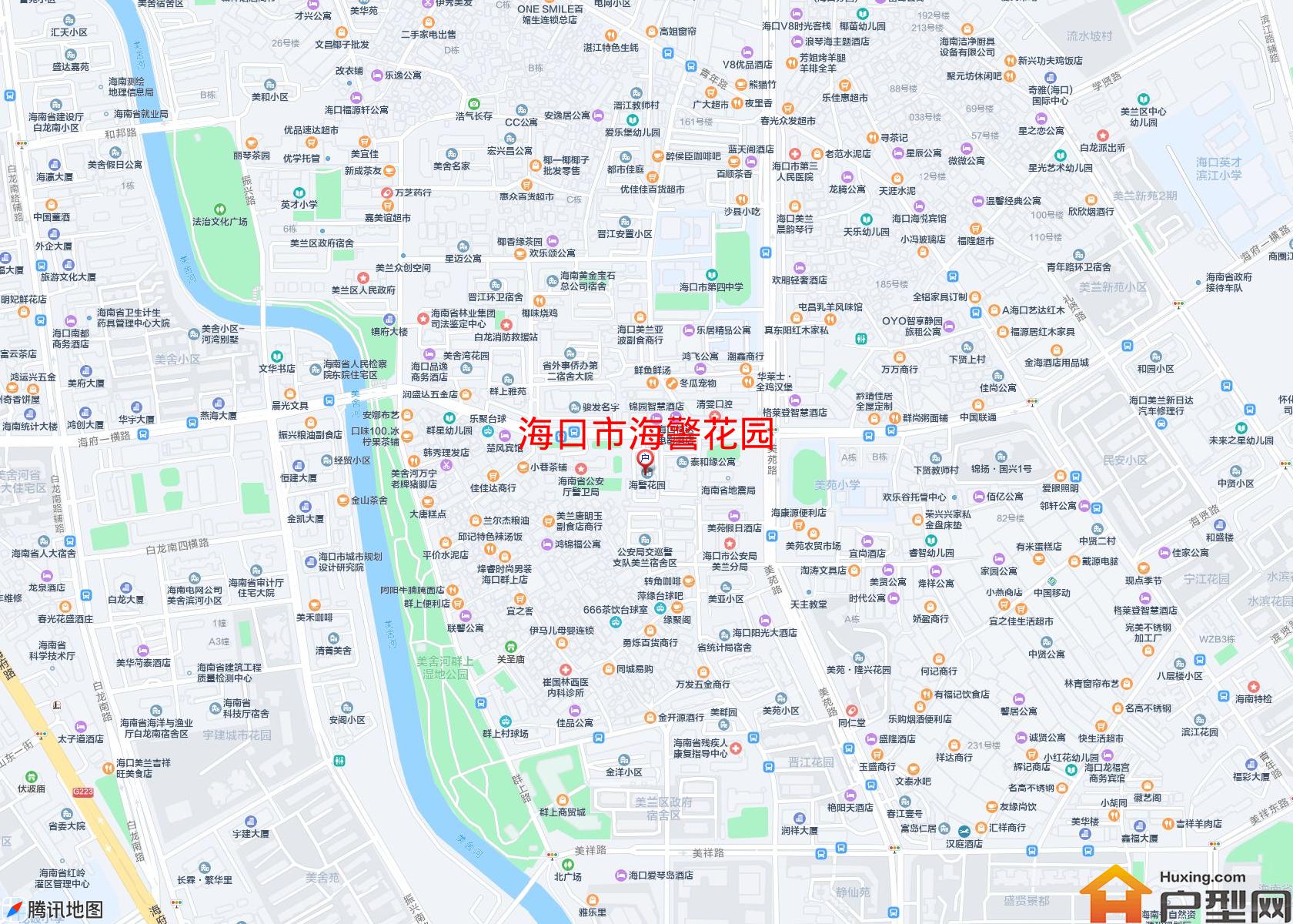 海警花园小区 - 户型网