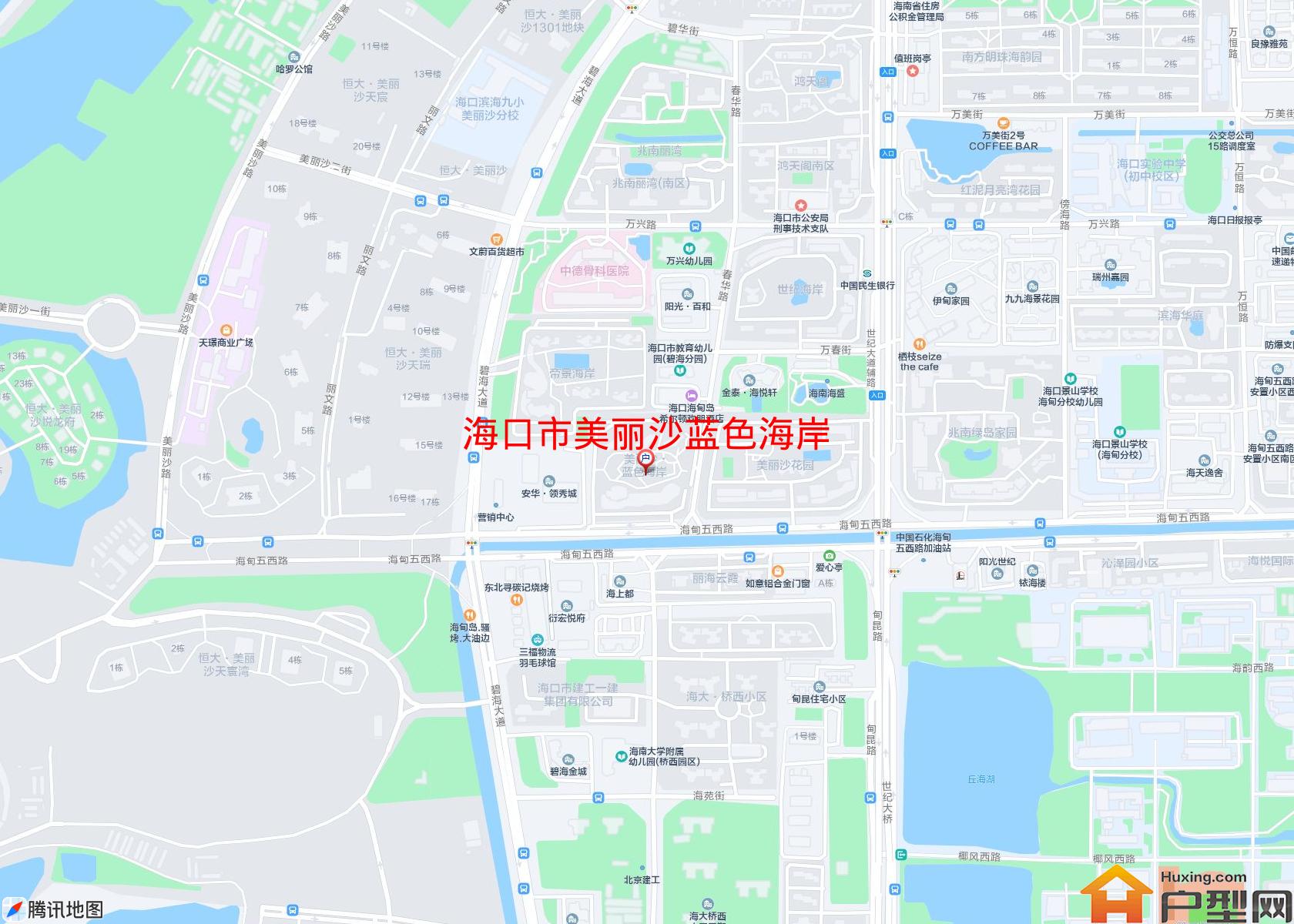 美丽沙蓝色海岸小区 - 户型网