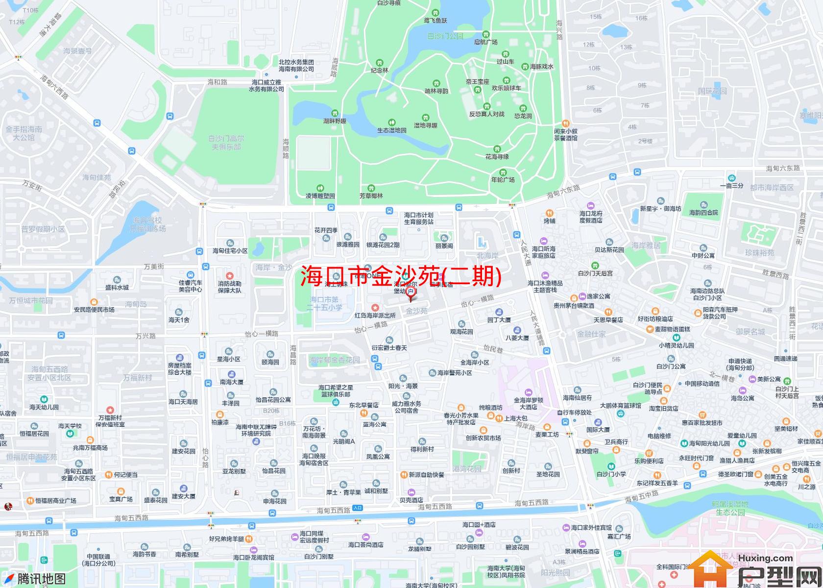 金沙苑(二期)小区 - 户型网