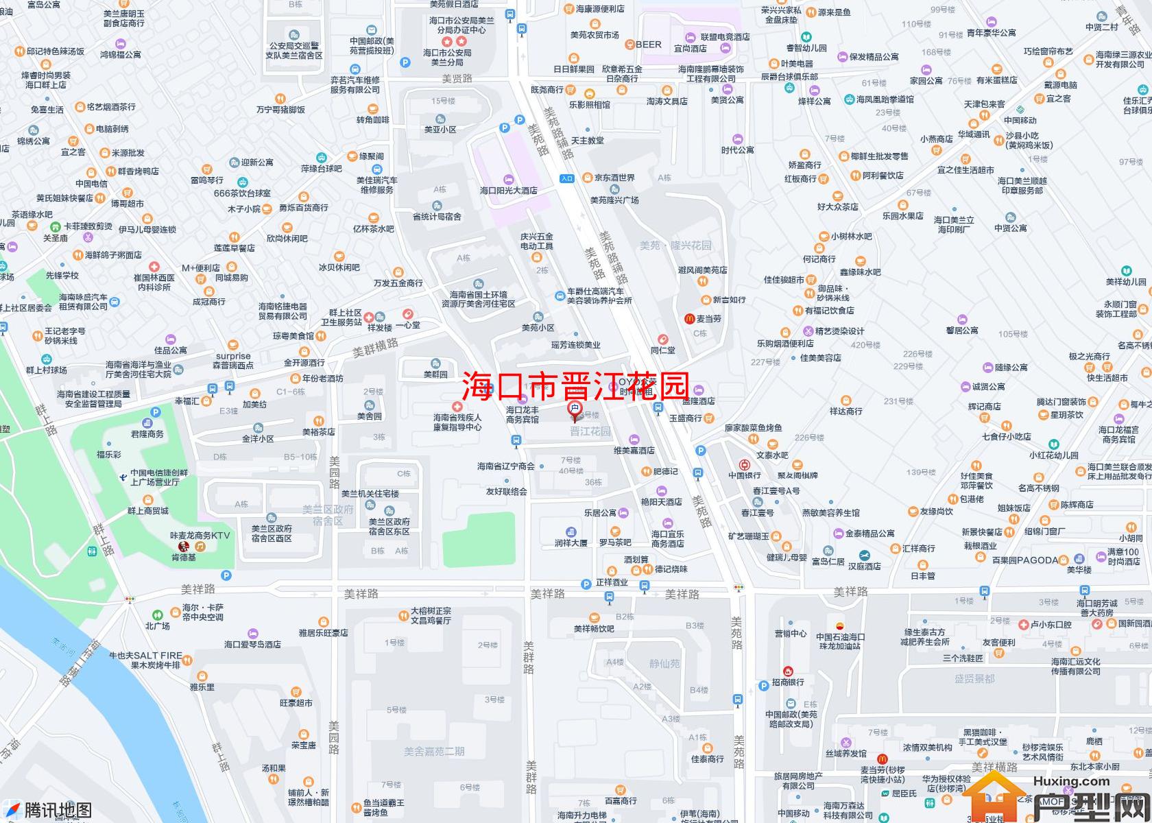 晋江花园小区 - 户型网